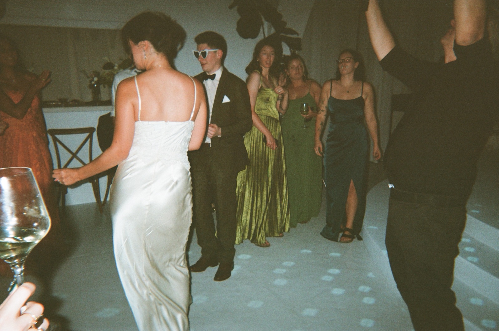 Disposable camera photo from Kate & Matt's wedding