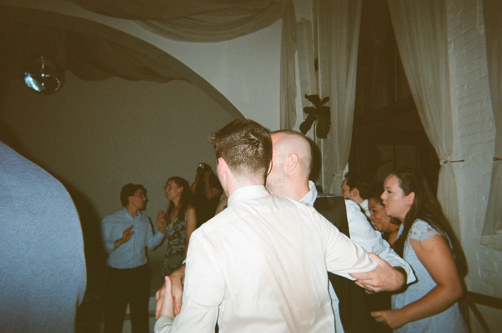 Disposable camera photo from Kate & Matt's wedding