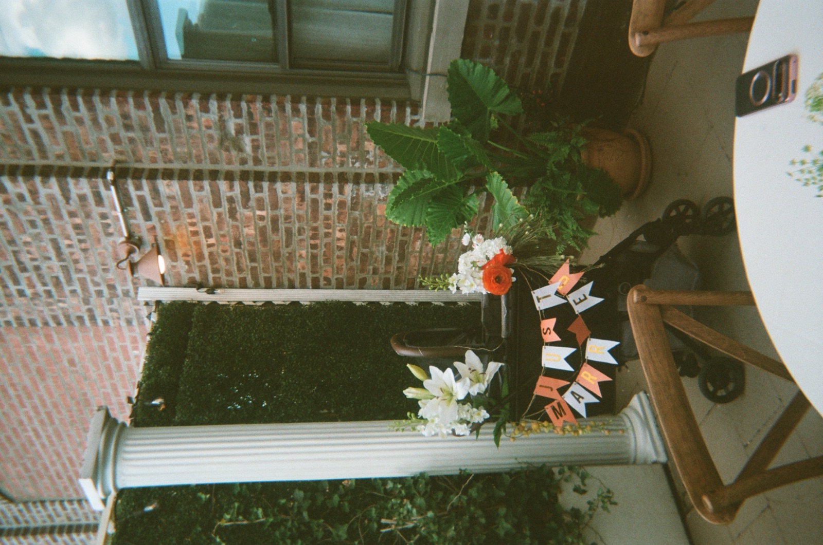 Disposable camera photo from Kate & Matt's wedding