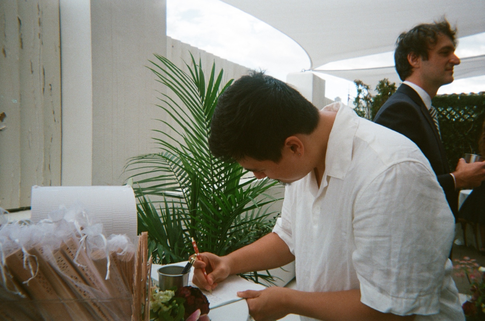 Disposable camera photo from Kate & Matt's wedding