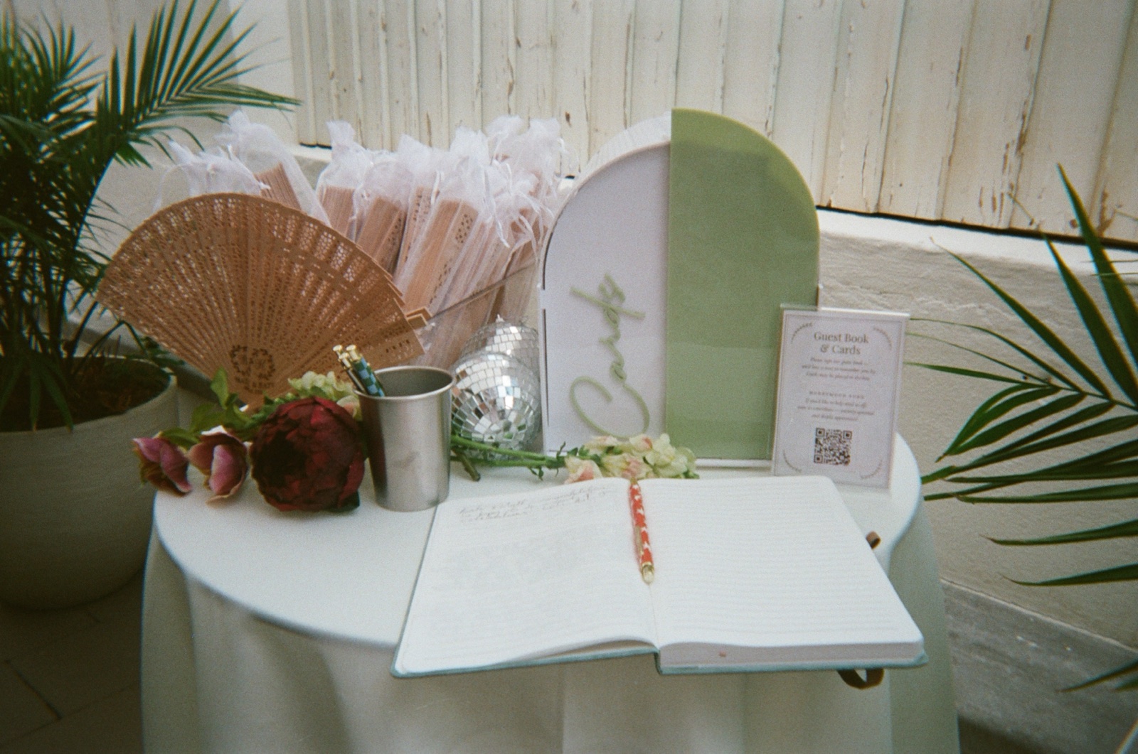 Disposable camera photo from Kate & Matt's wedding
