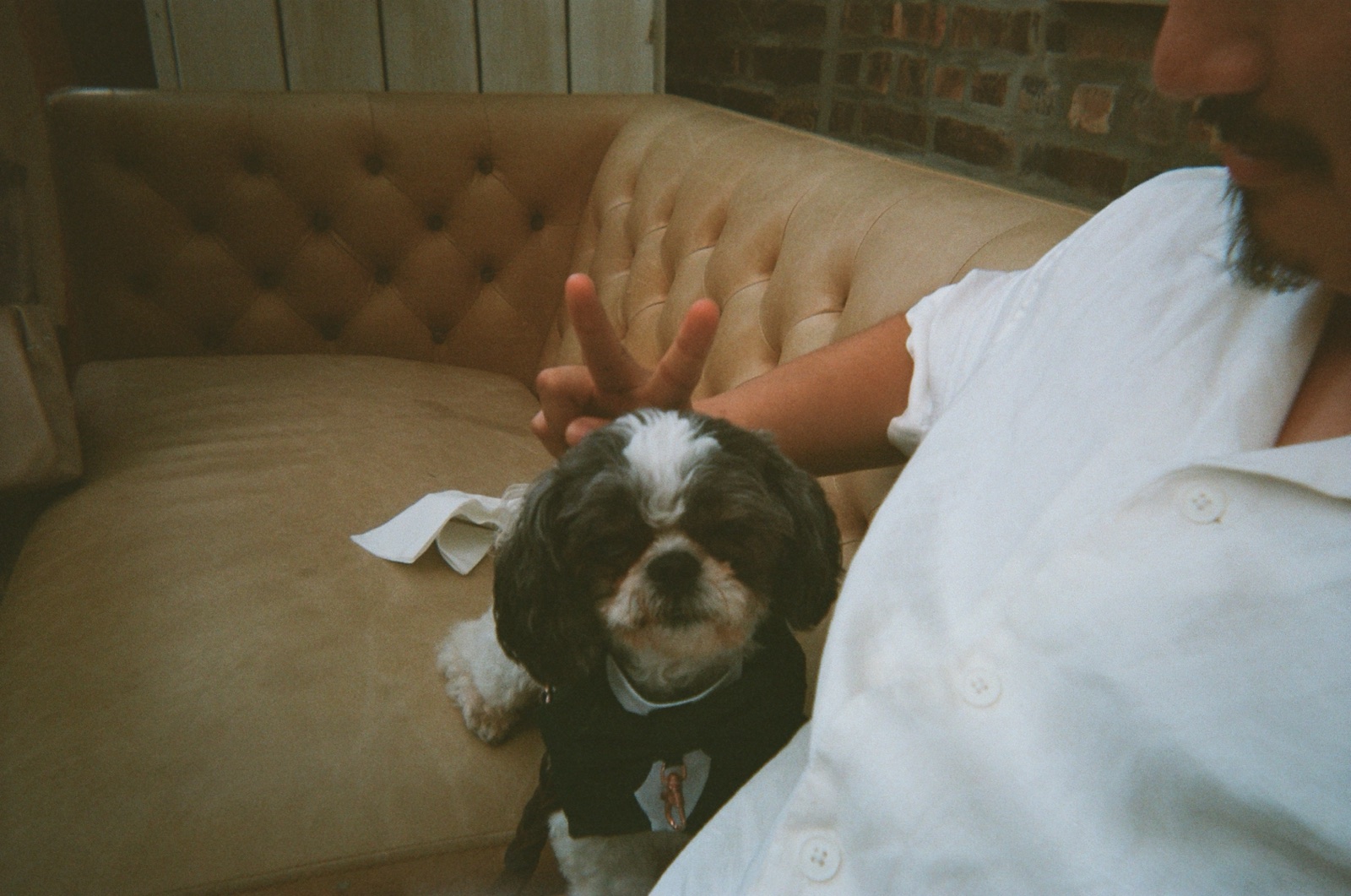 Disposable camera photo from Kate & Matt's wedding