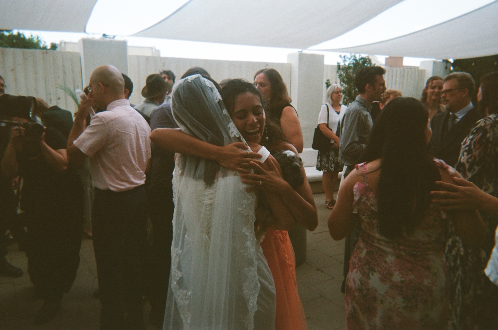 Disposable camera photo from Kate & Matt's wedding