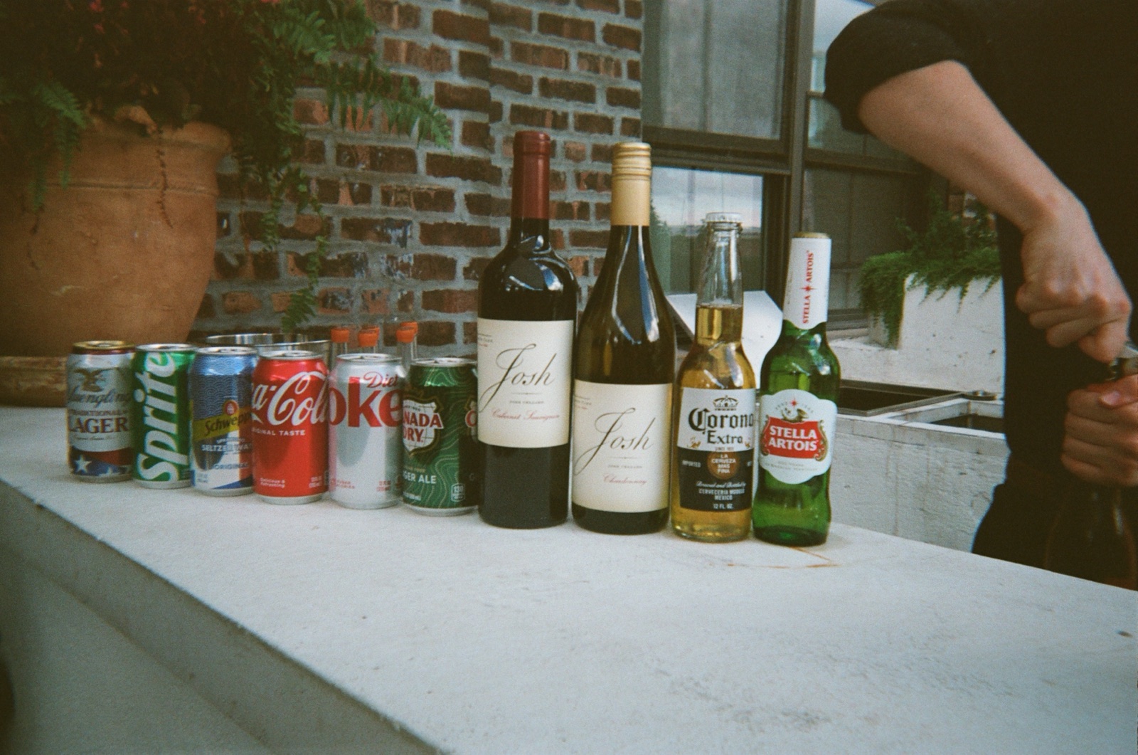 Disposable camera photo from Kate & Matt's wedding