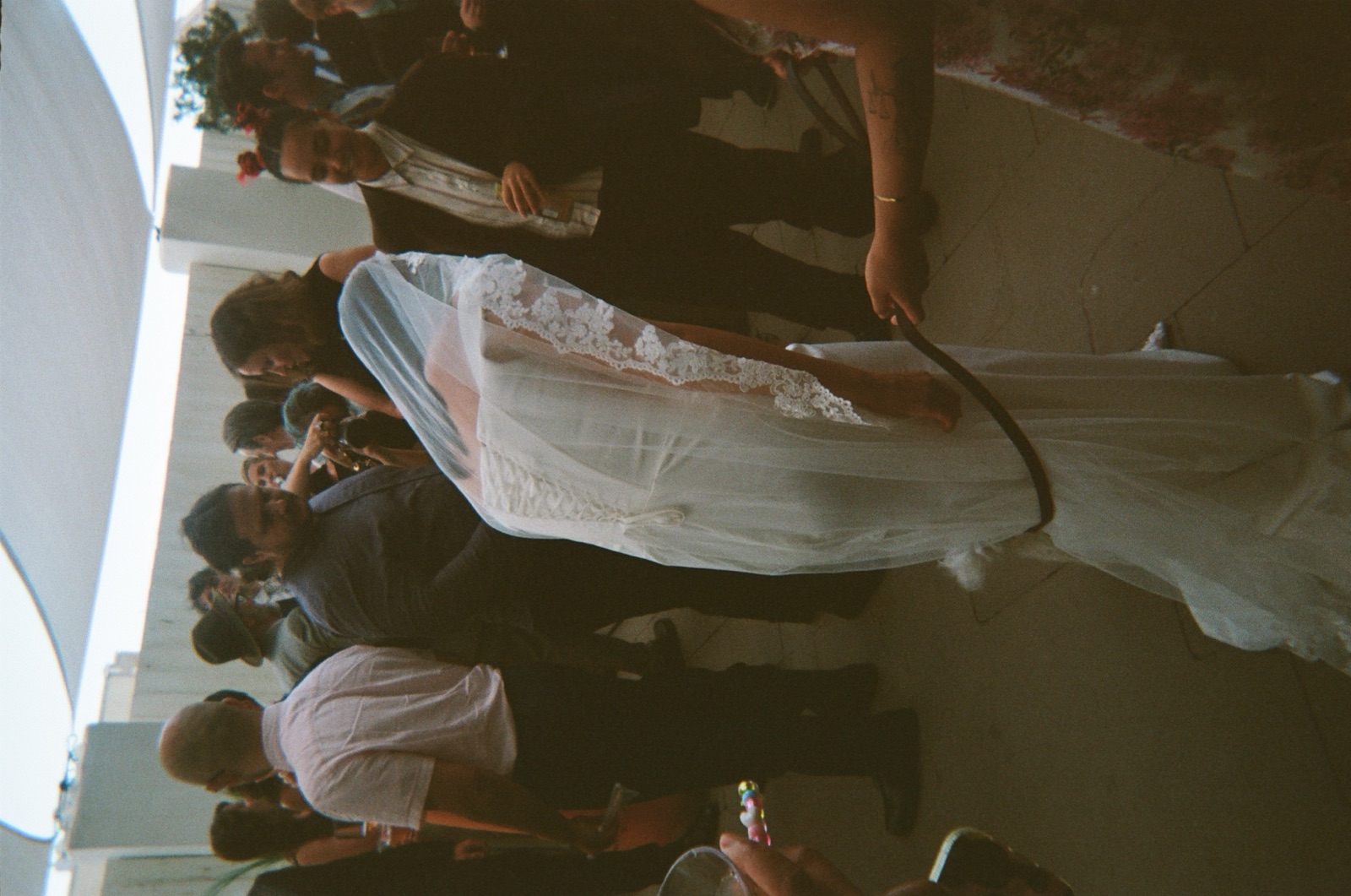 Disposable camera photo from Kate & Matt's wedding