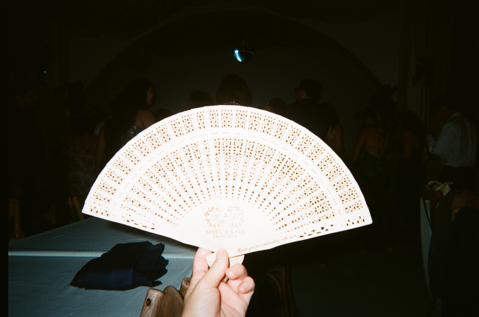 Disposable camera photo from Kate & Matt's wedding