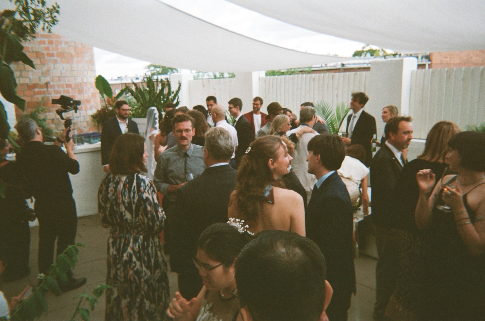 Disposable camera photo from Kate & Matt's wedding