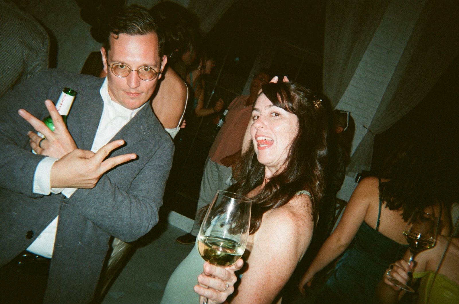 Disposable camera photo from Kate & Matt's wedding