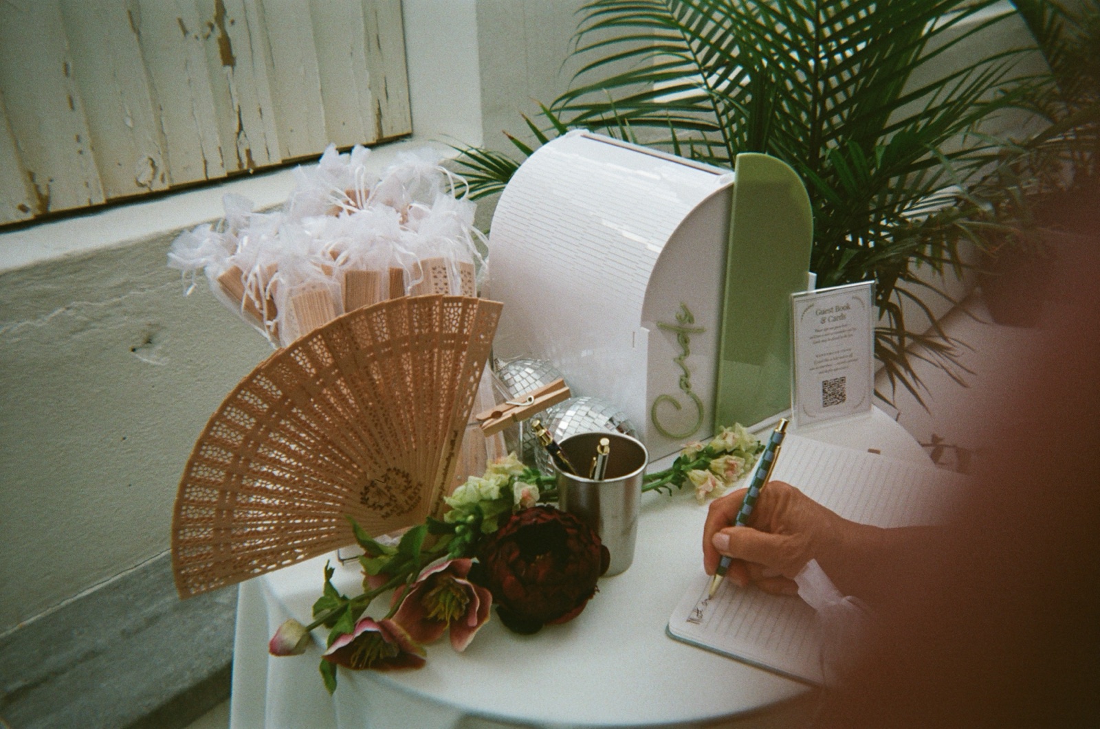 Disposable camera photo from Kate & Matt's wedding