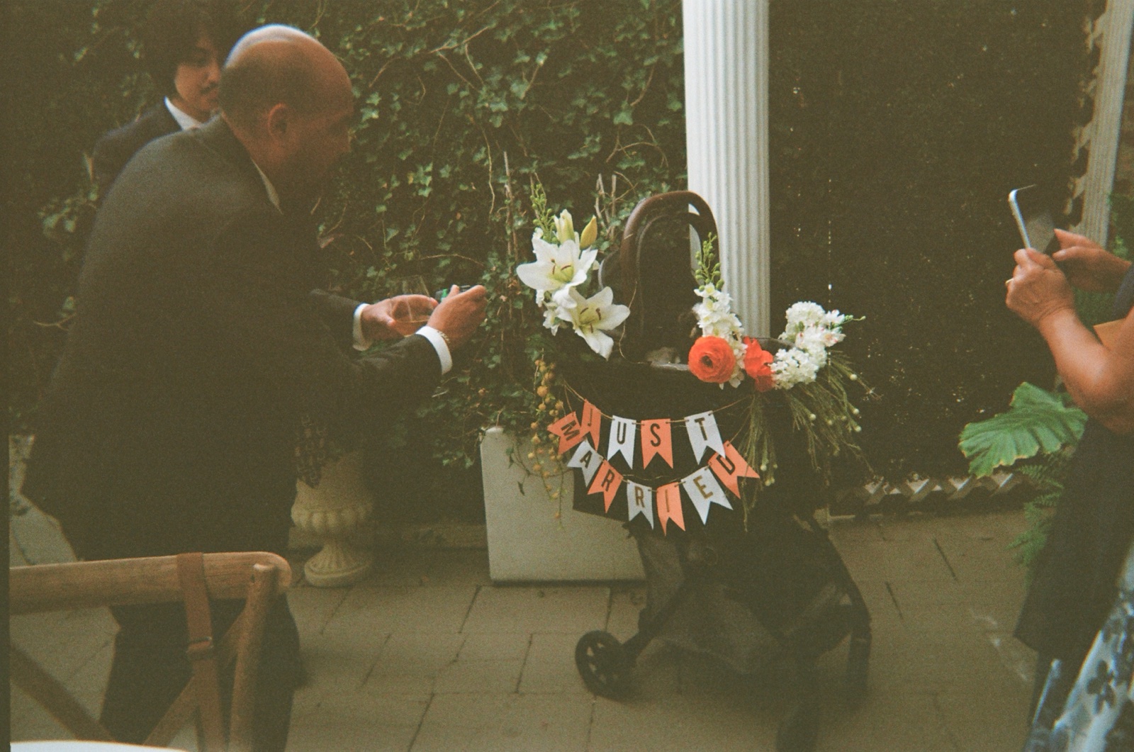 Disposable camera photo from Kate & Matt's wedding