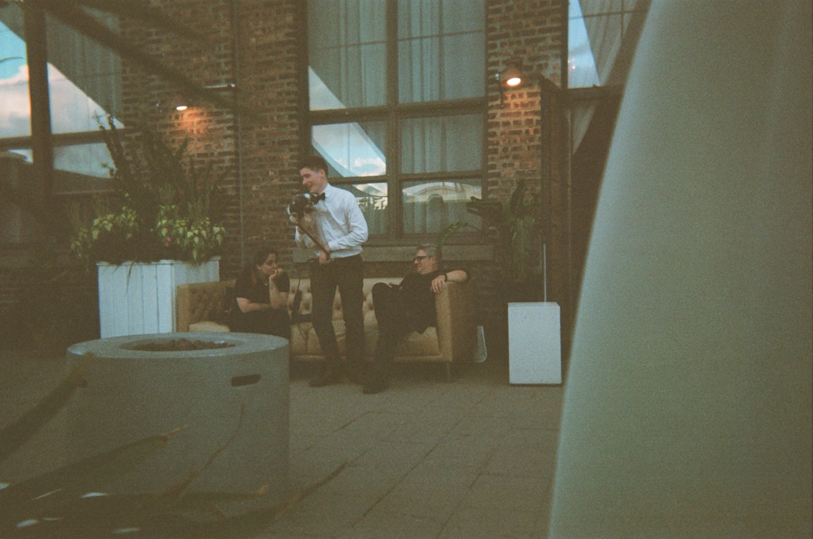 Disposable camera photo from Kate & Matt's wedding