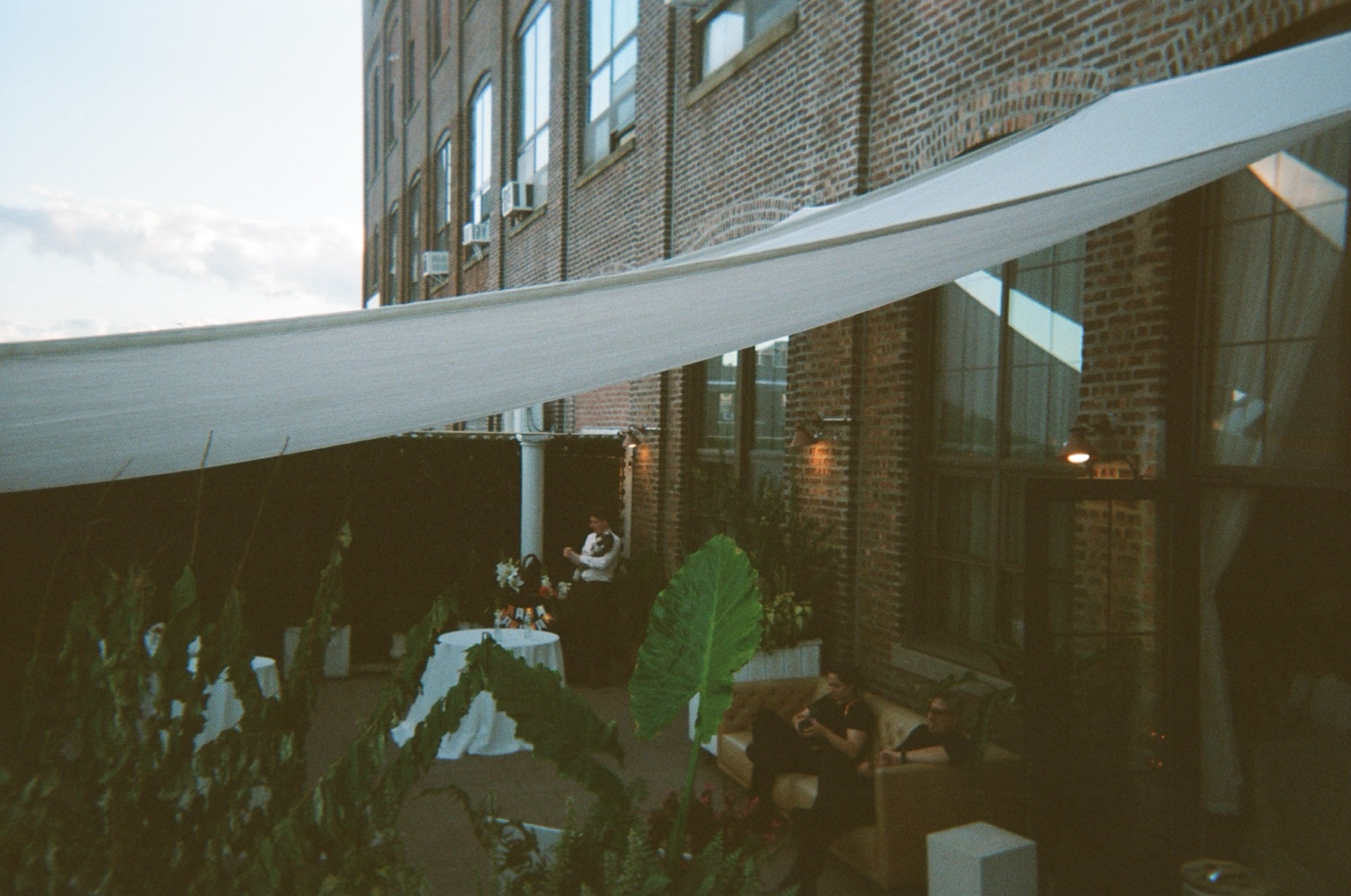 Disposable camera photo from Kate & Matt's wedding