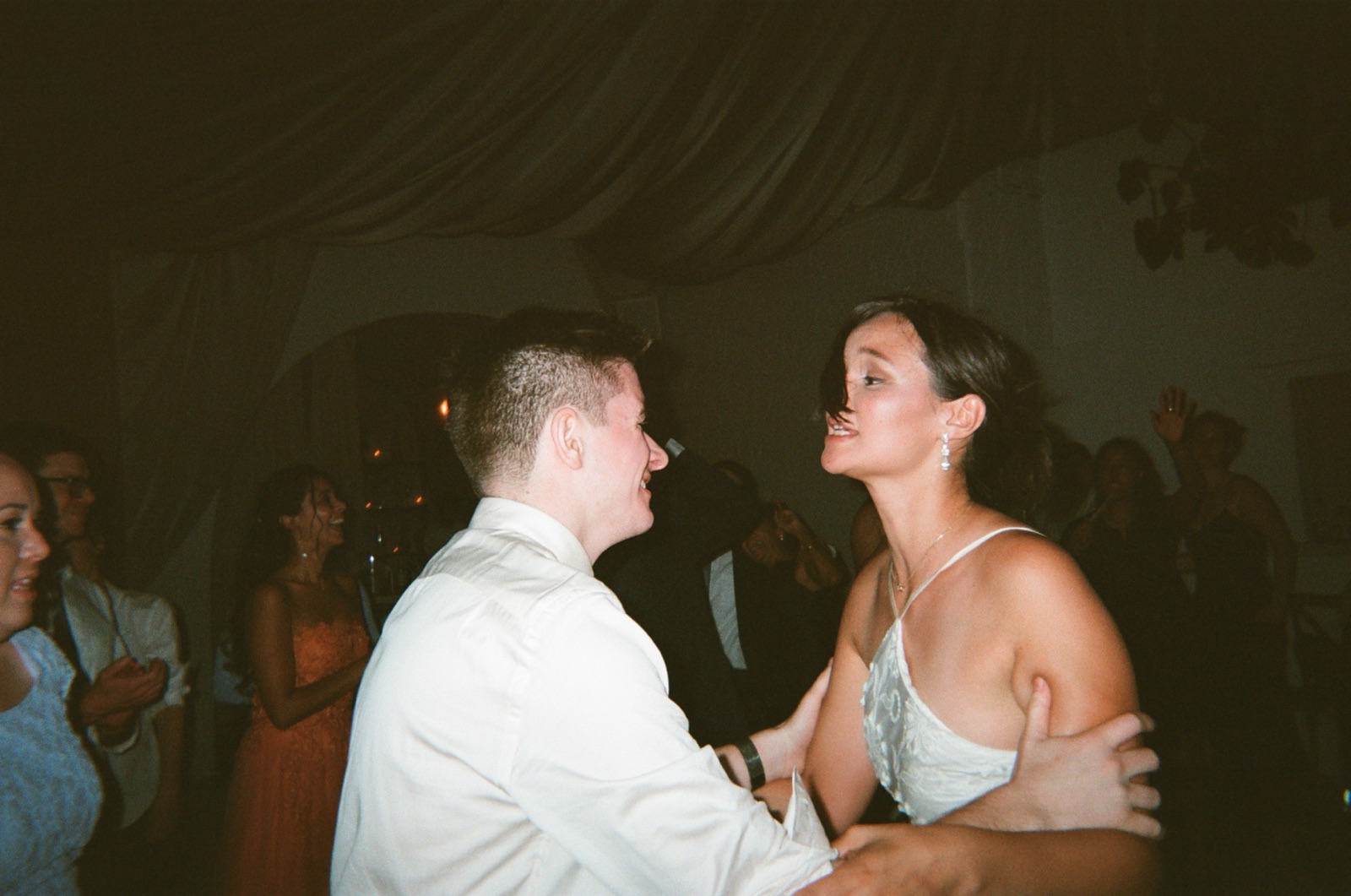 Disposable camera photo from Kate & Matt's wedding