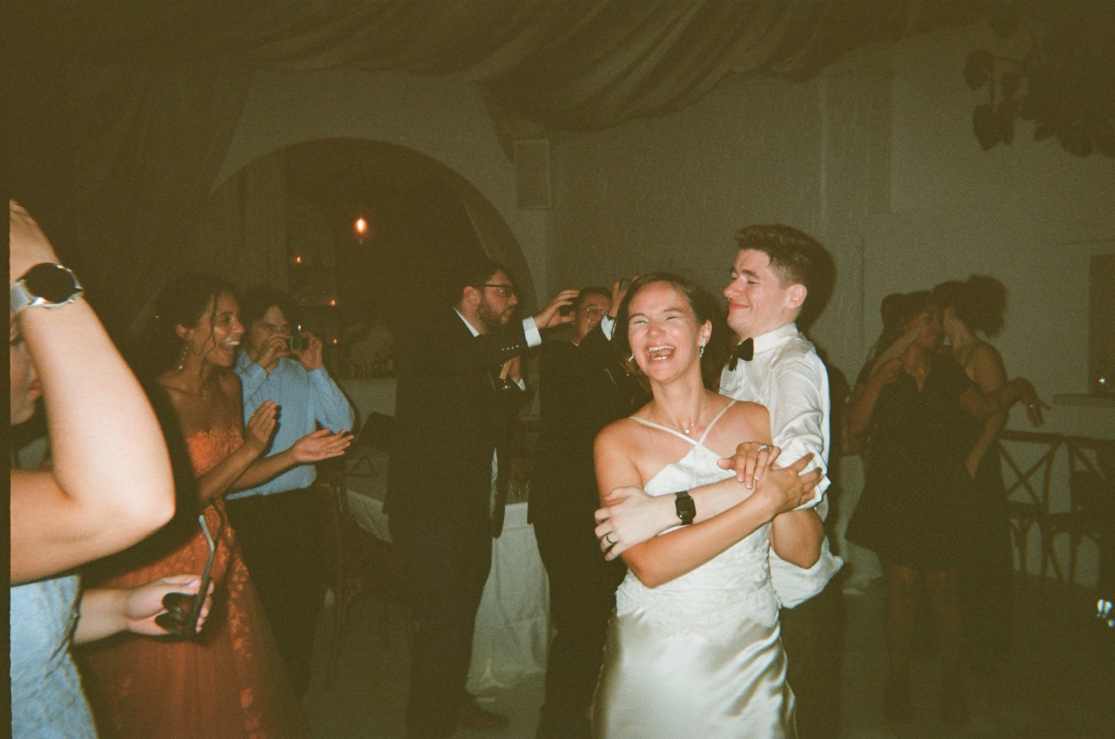 Disposable camera photo from Kate & Matt's wedding