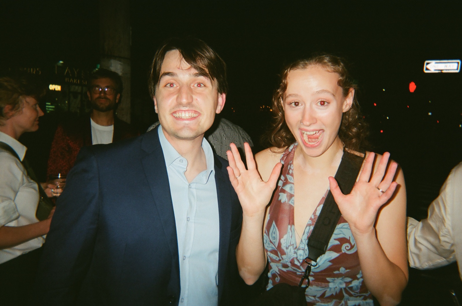 Disposable camera photo from Kate & Matt's wedding