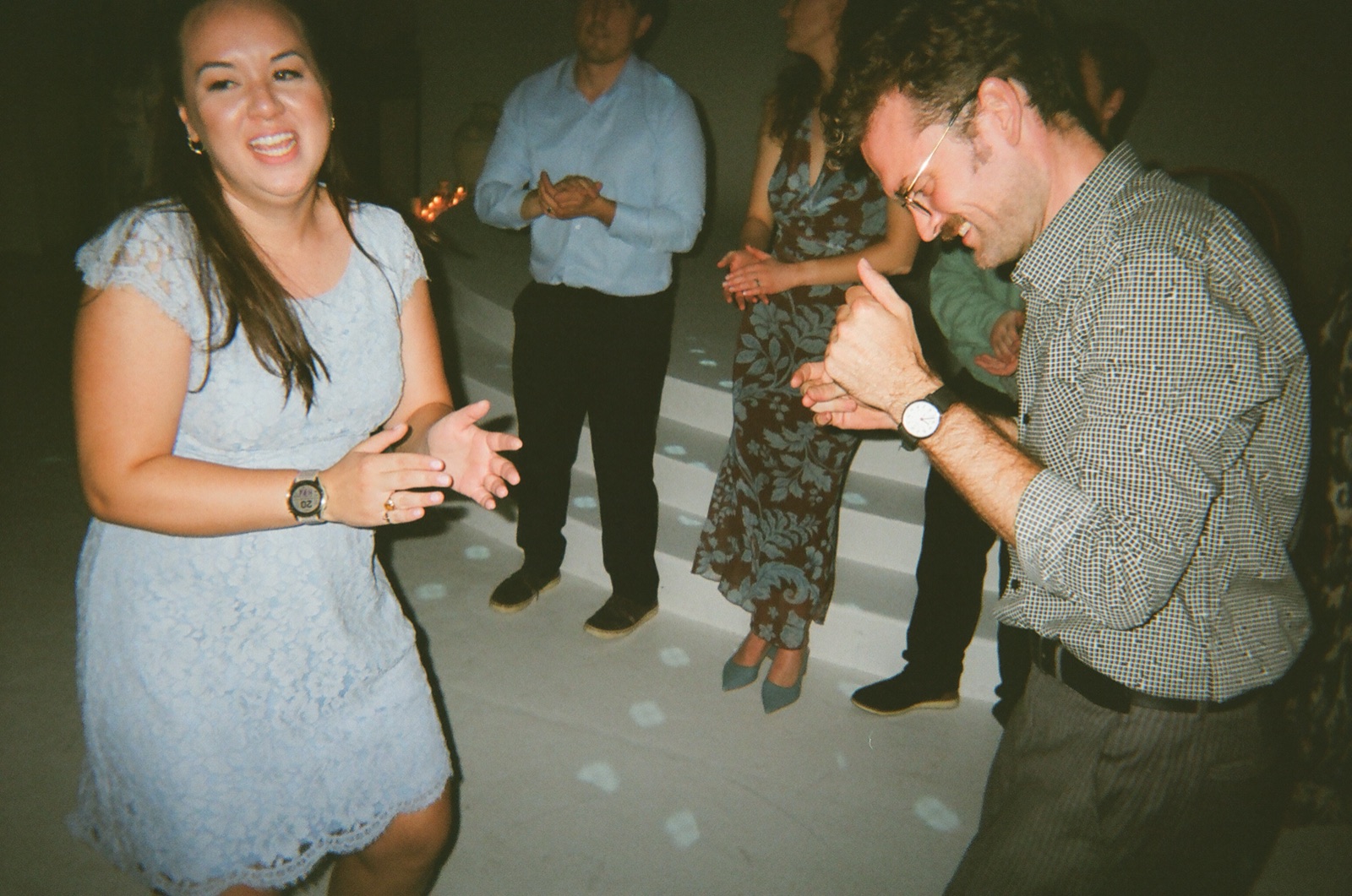 Disposable camera photo from Kate & Matt's wedding
