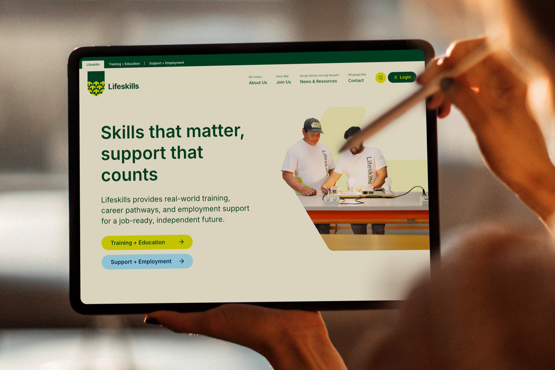 site profile thumbnail