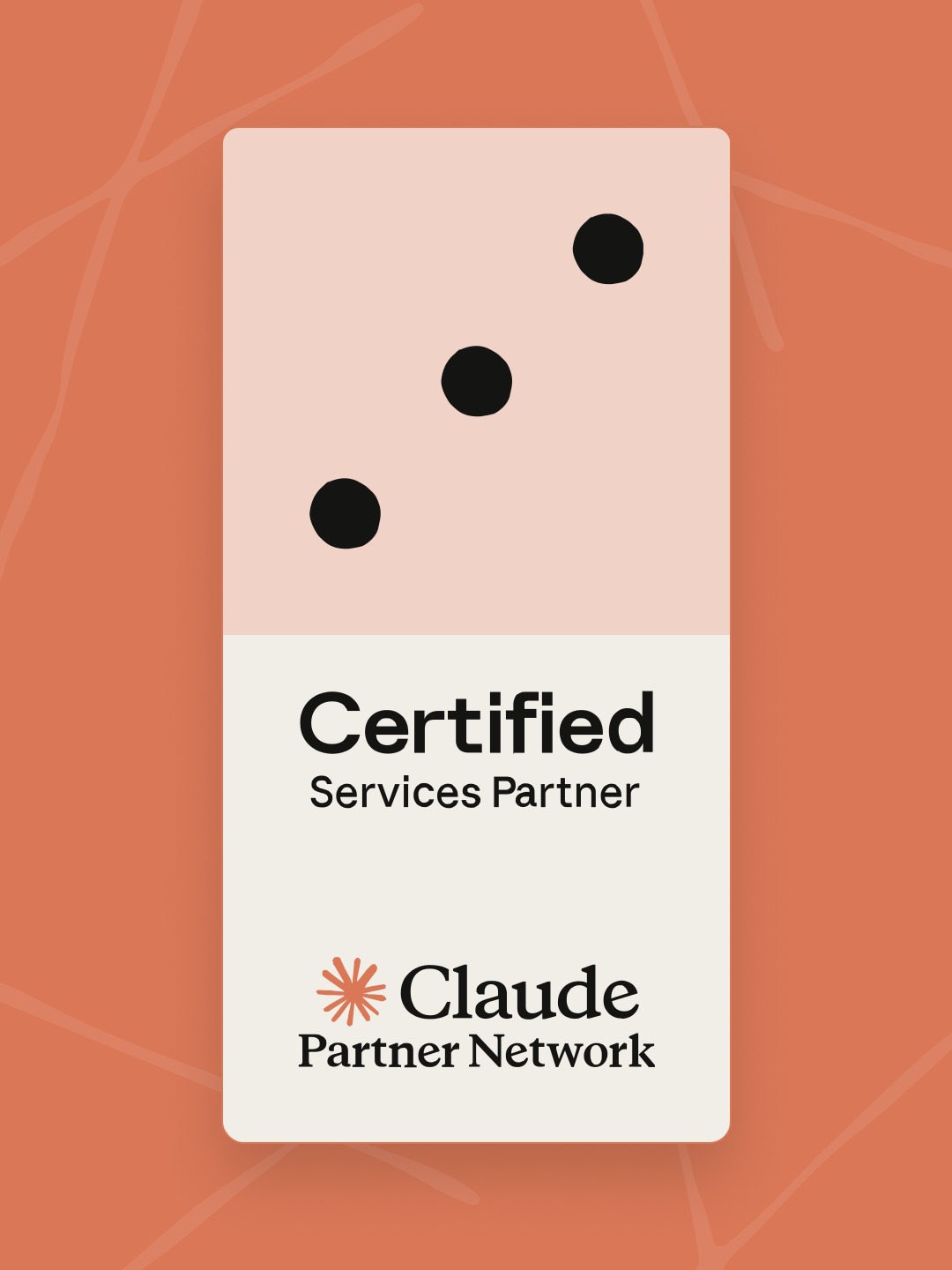 Pace Wisdom Certified Services Partner badge from the Claude Partner Network