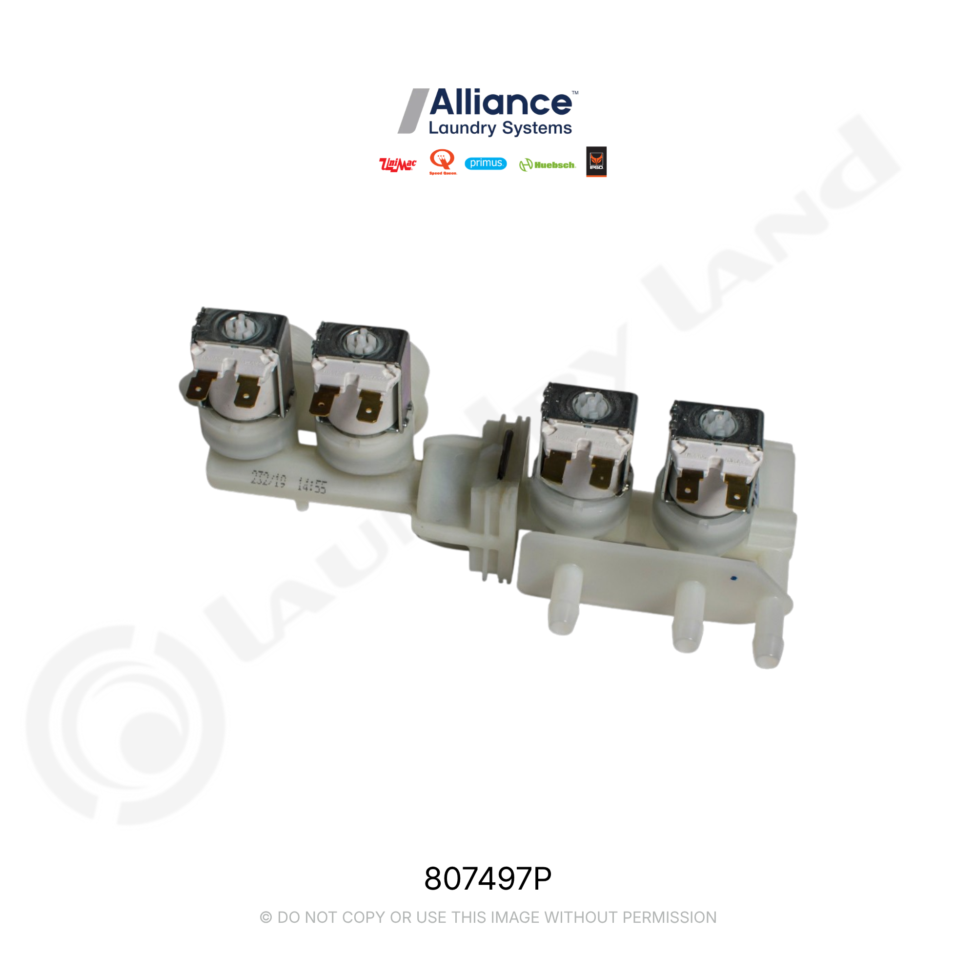 VALVE,MIXING 220-240V BSPP(CLEAR/WHITE)