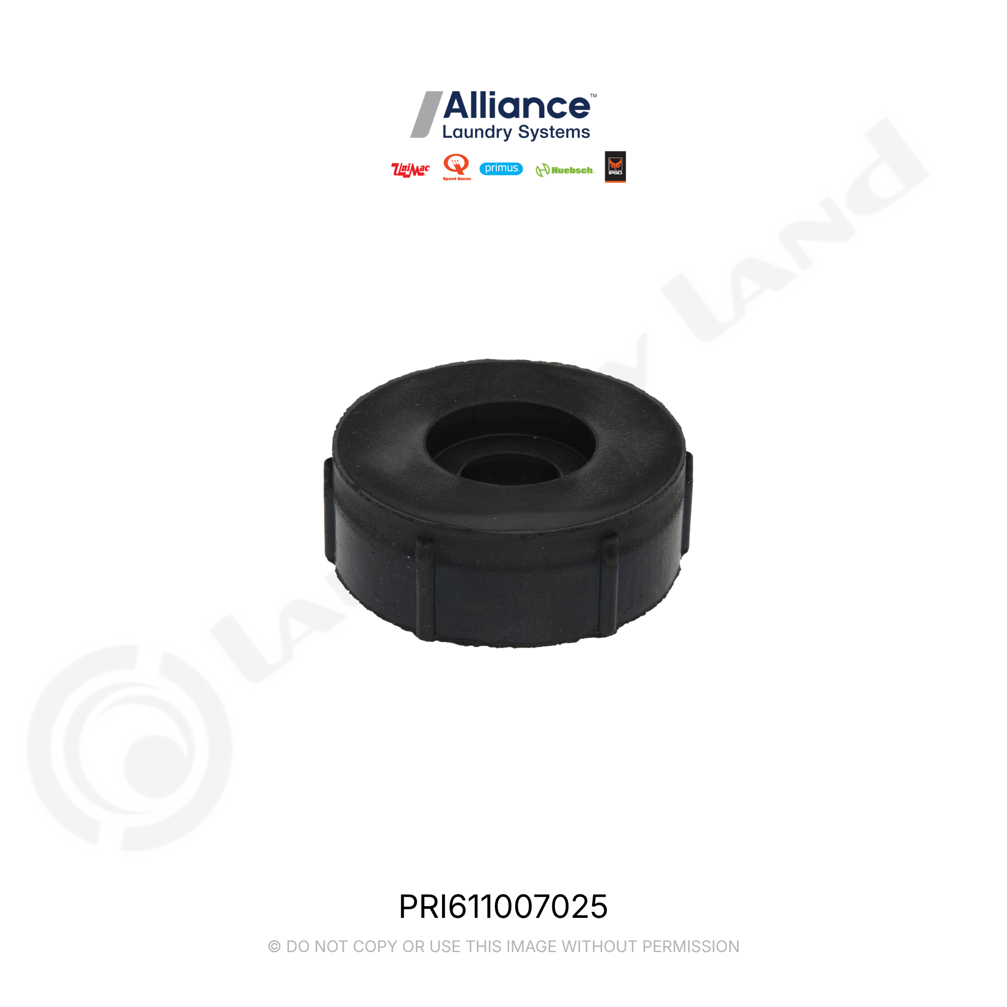 Rubber circle flat 061 00092