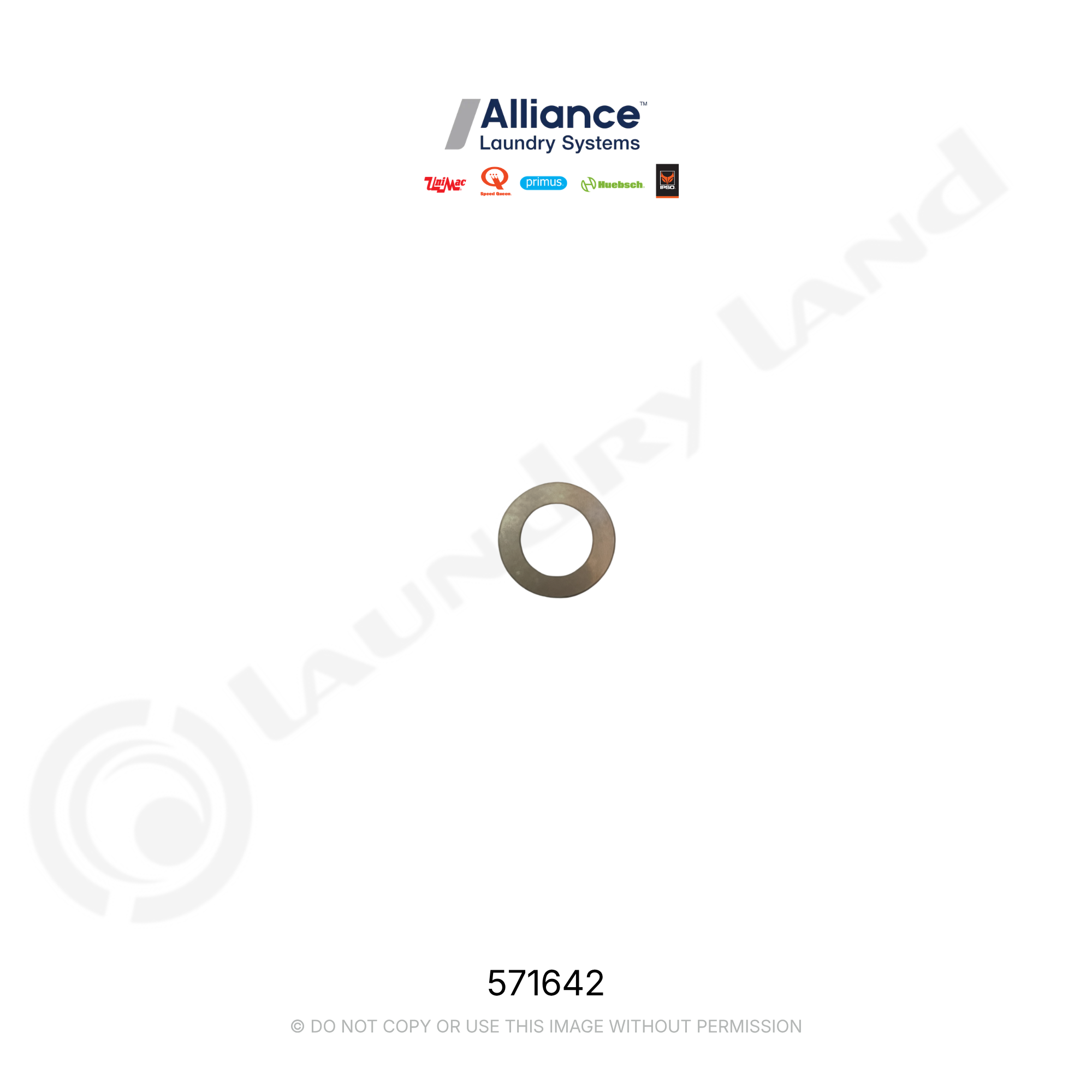 Distance washer of hinges