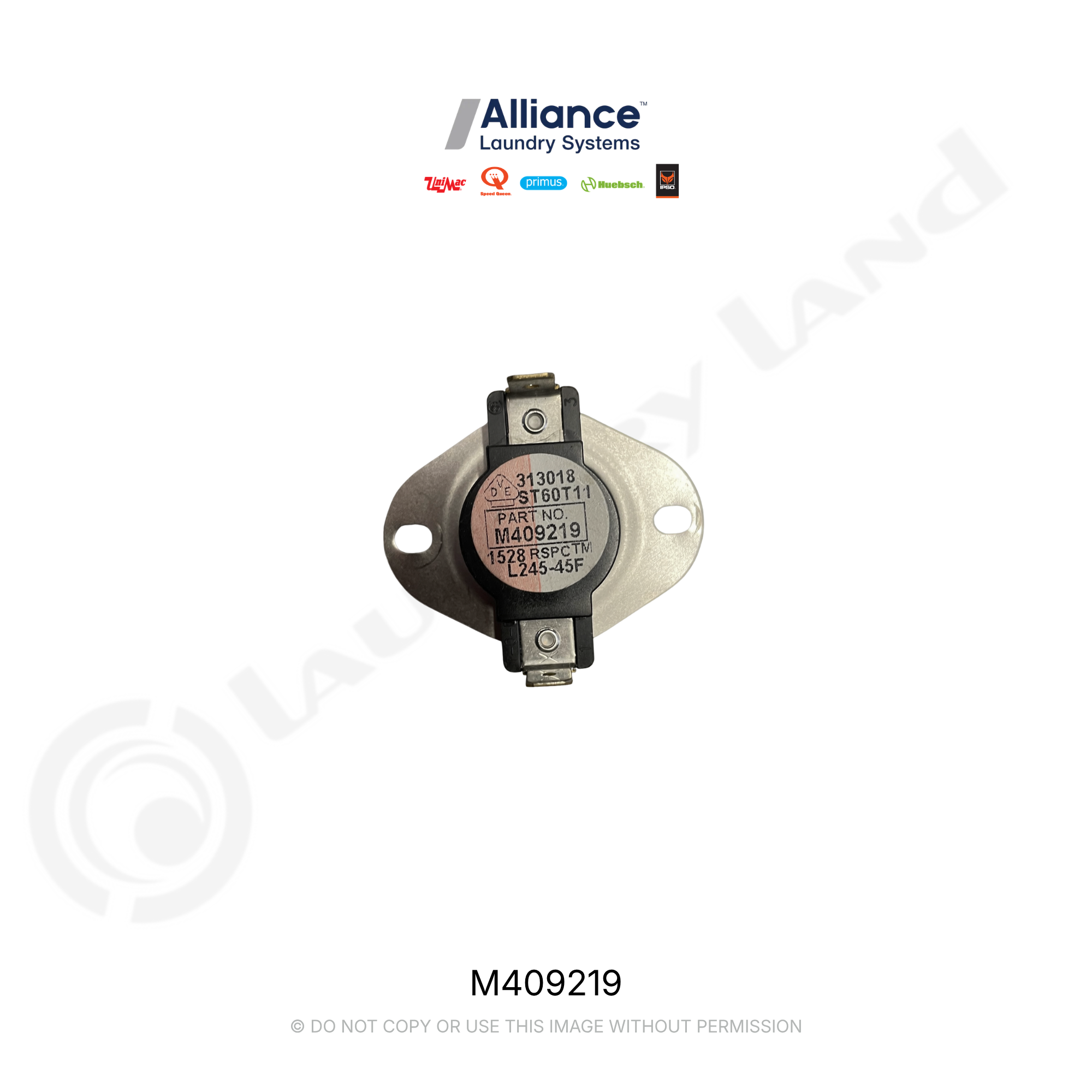 THERMOSTAT LIM 245F PINK/WHITE