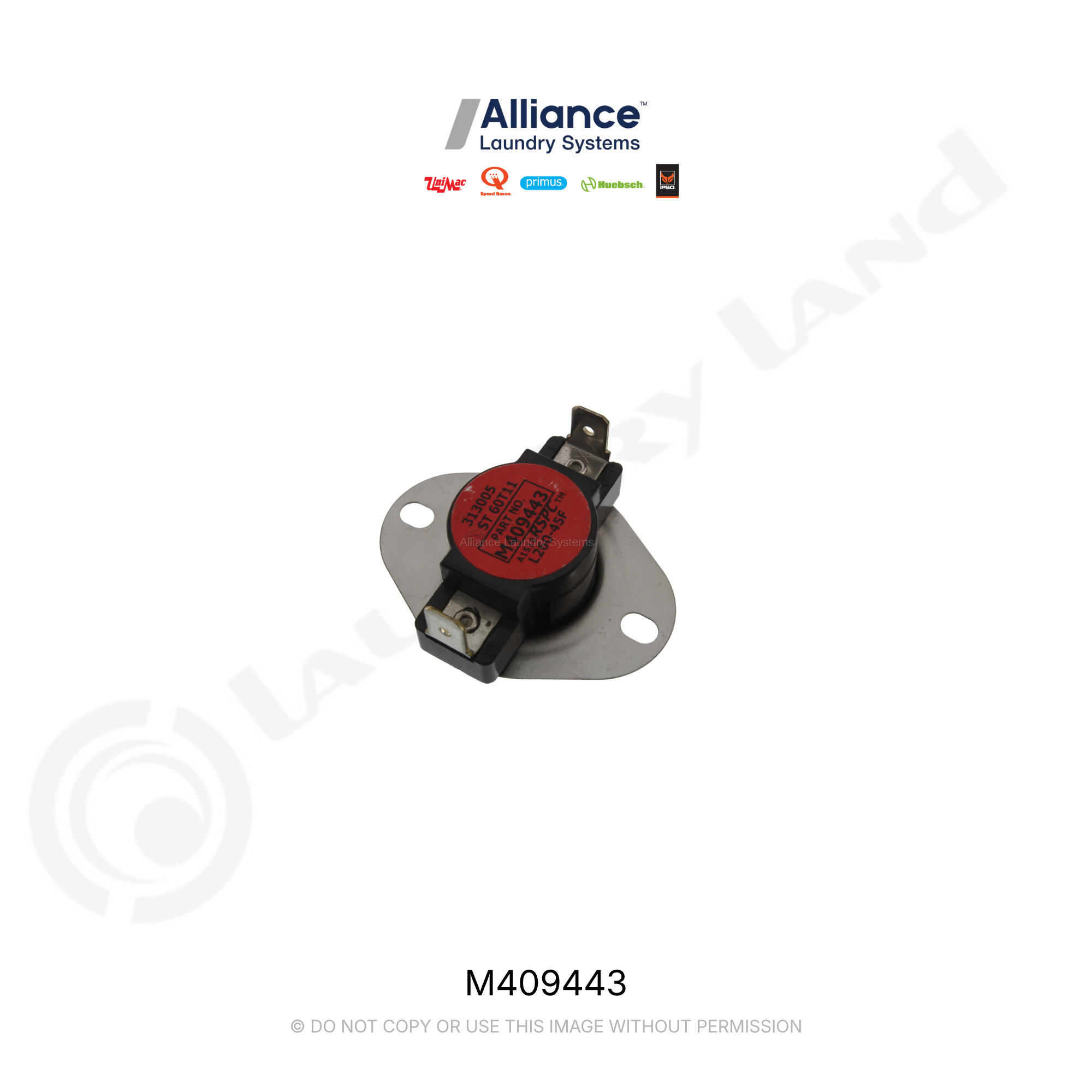 THERMOSTAT LIM 260F RED