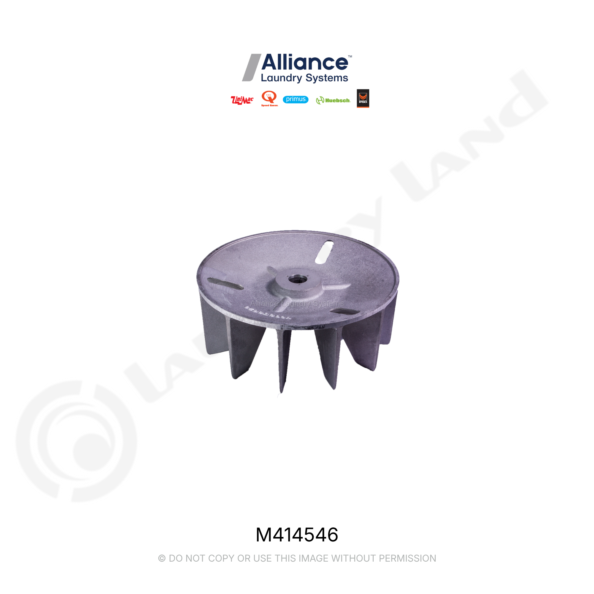 Dryer ASSY FAN AND BUSHING-BALANCED