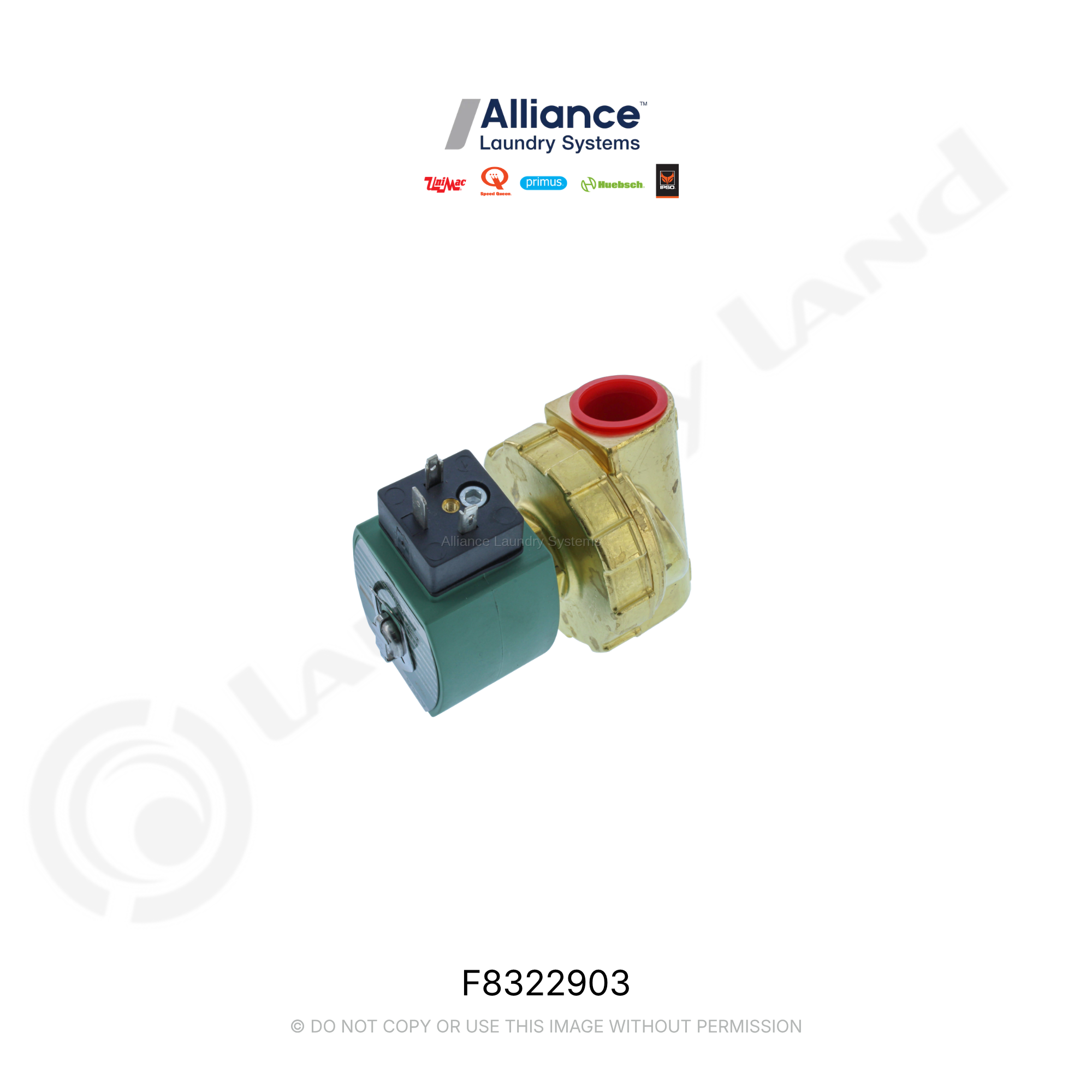 VALVE, 3/4" (BRASS DIN 24/50 PTFE)