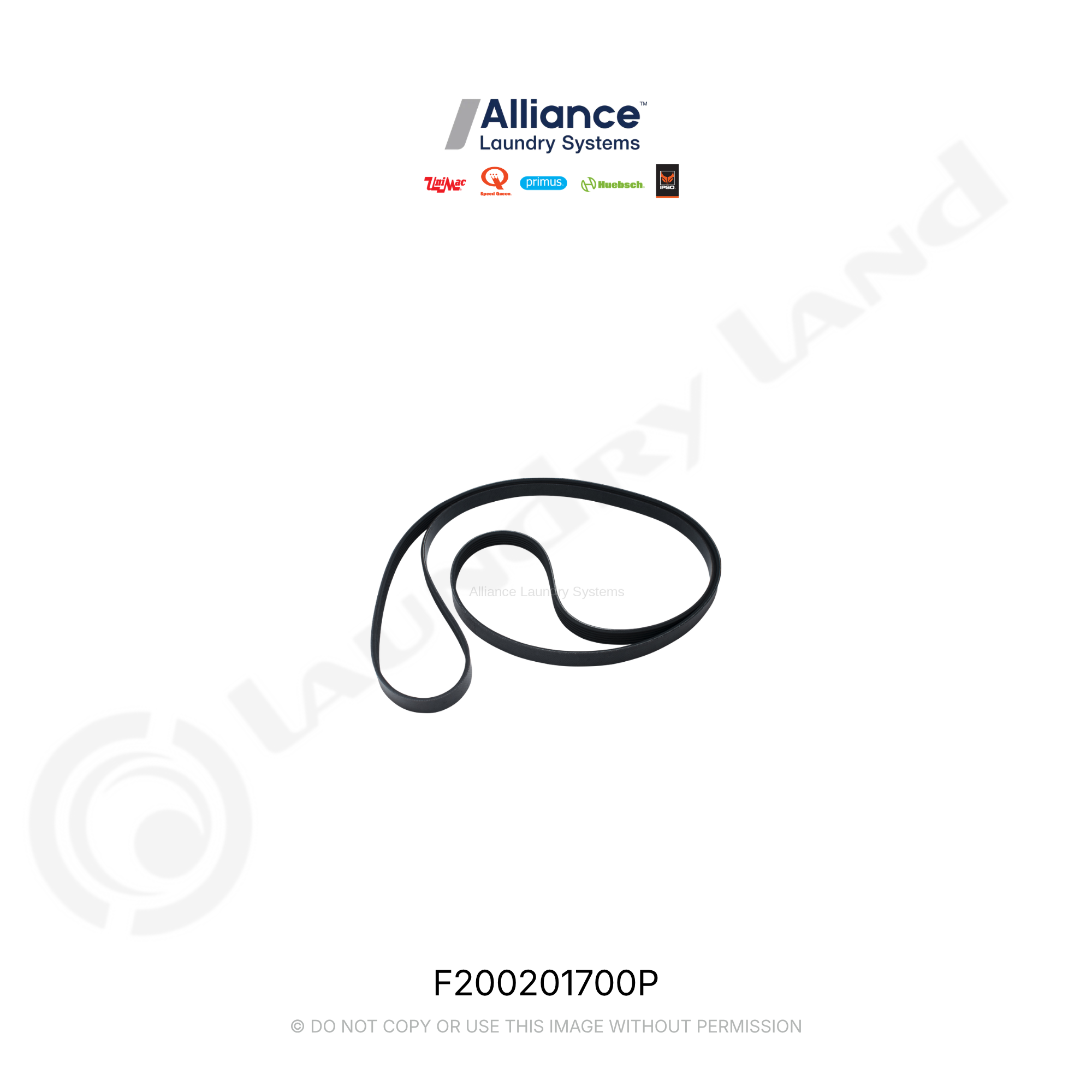 BELT POLY-V 710J6 PKG