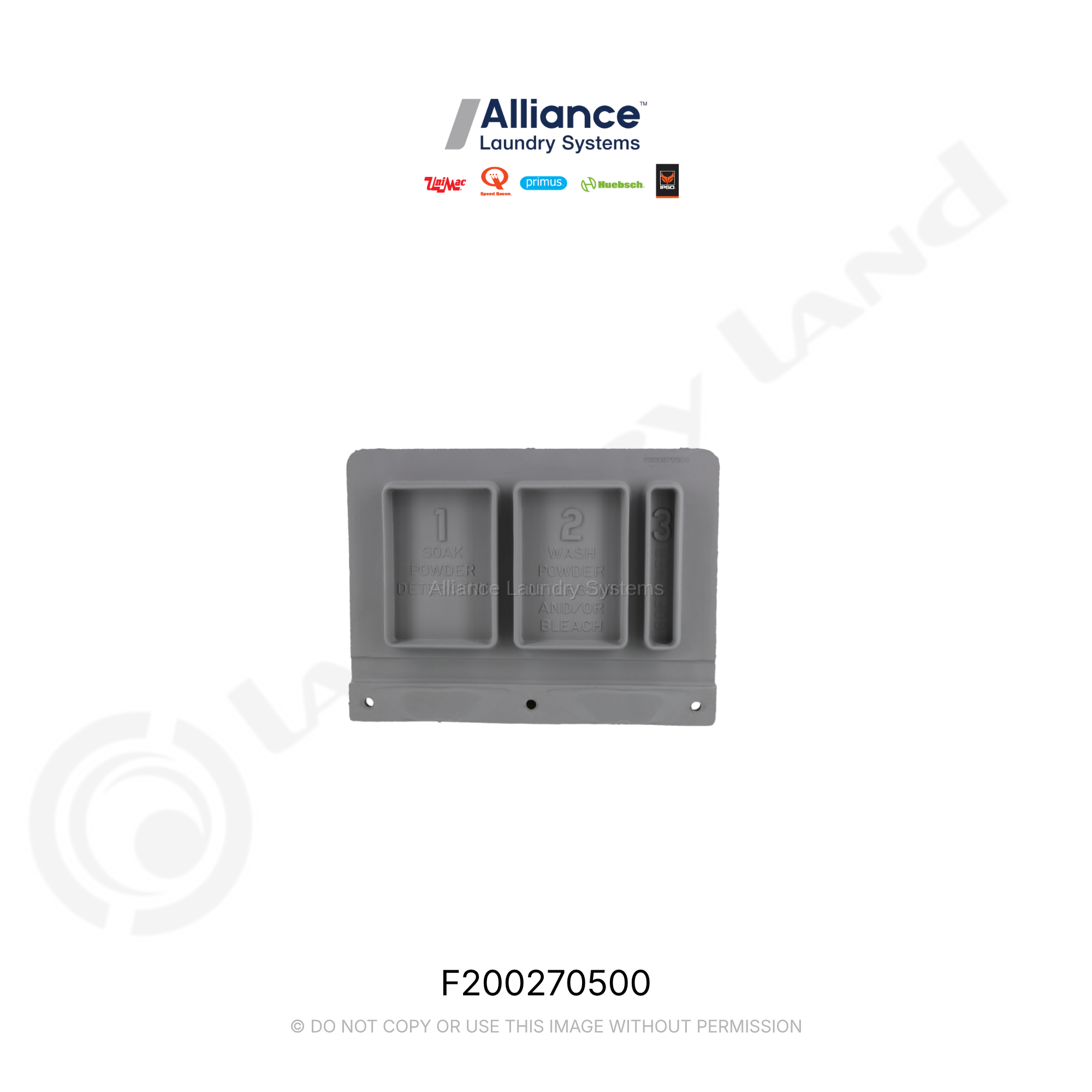 Replacement LID SPLY DISP EPDM-40DURO-GRAY