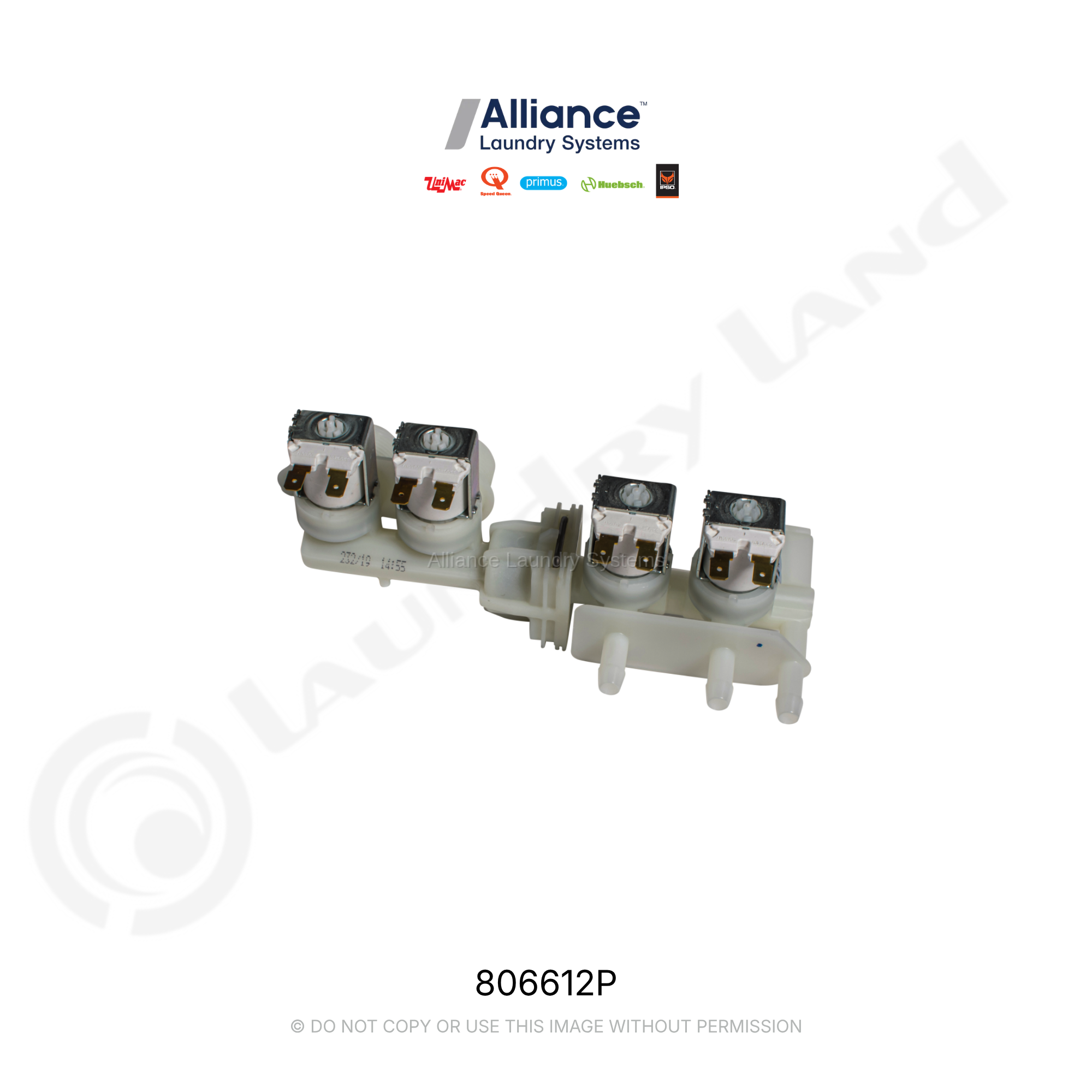 VALVE.MIXING 220-240V BSPP (European thread) (CLEAR/NATURAL)