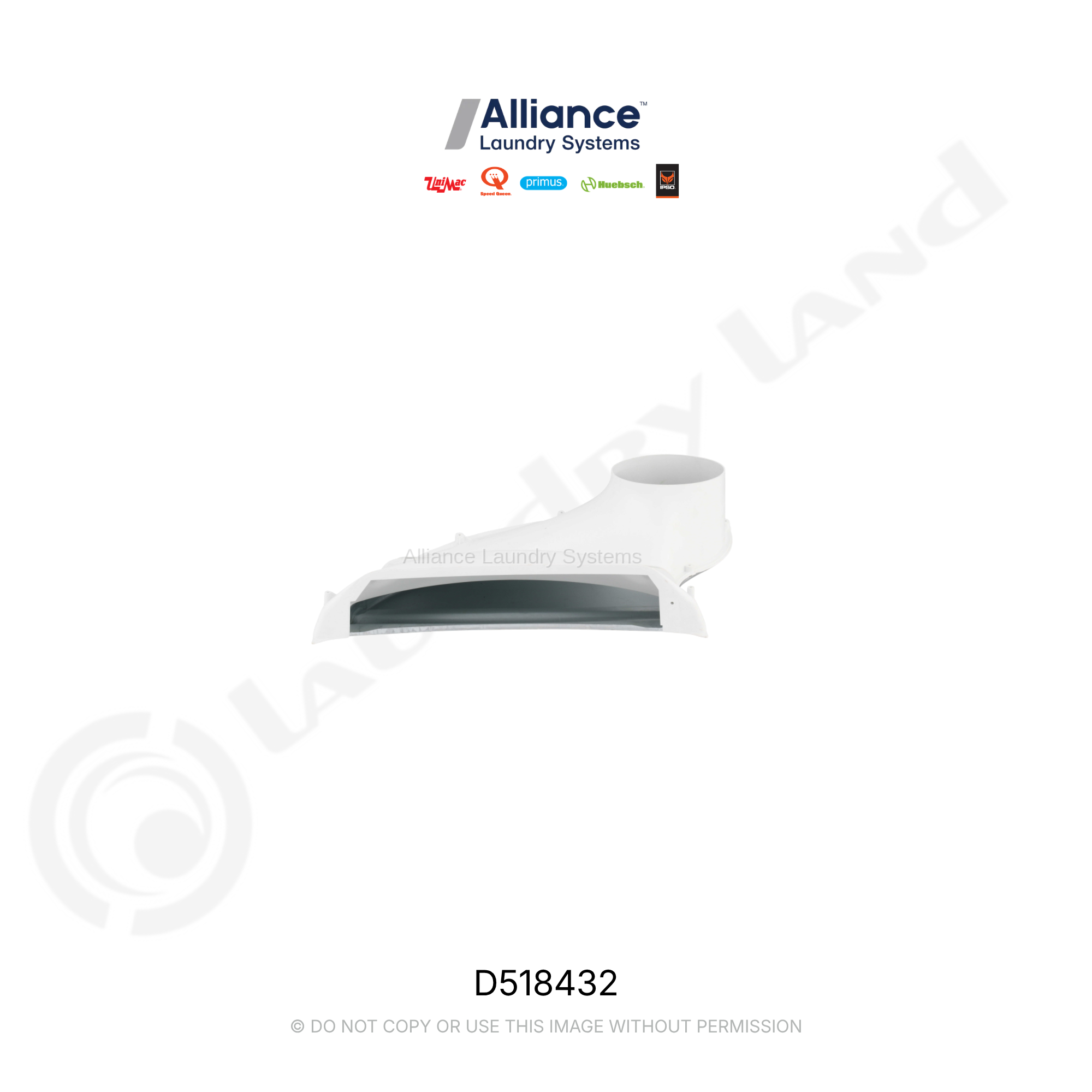 ASSY,AIR DUCT-WHITE(MTWC)