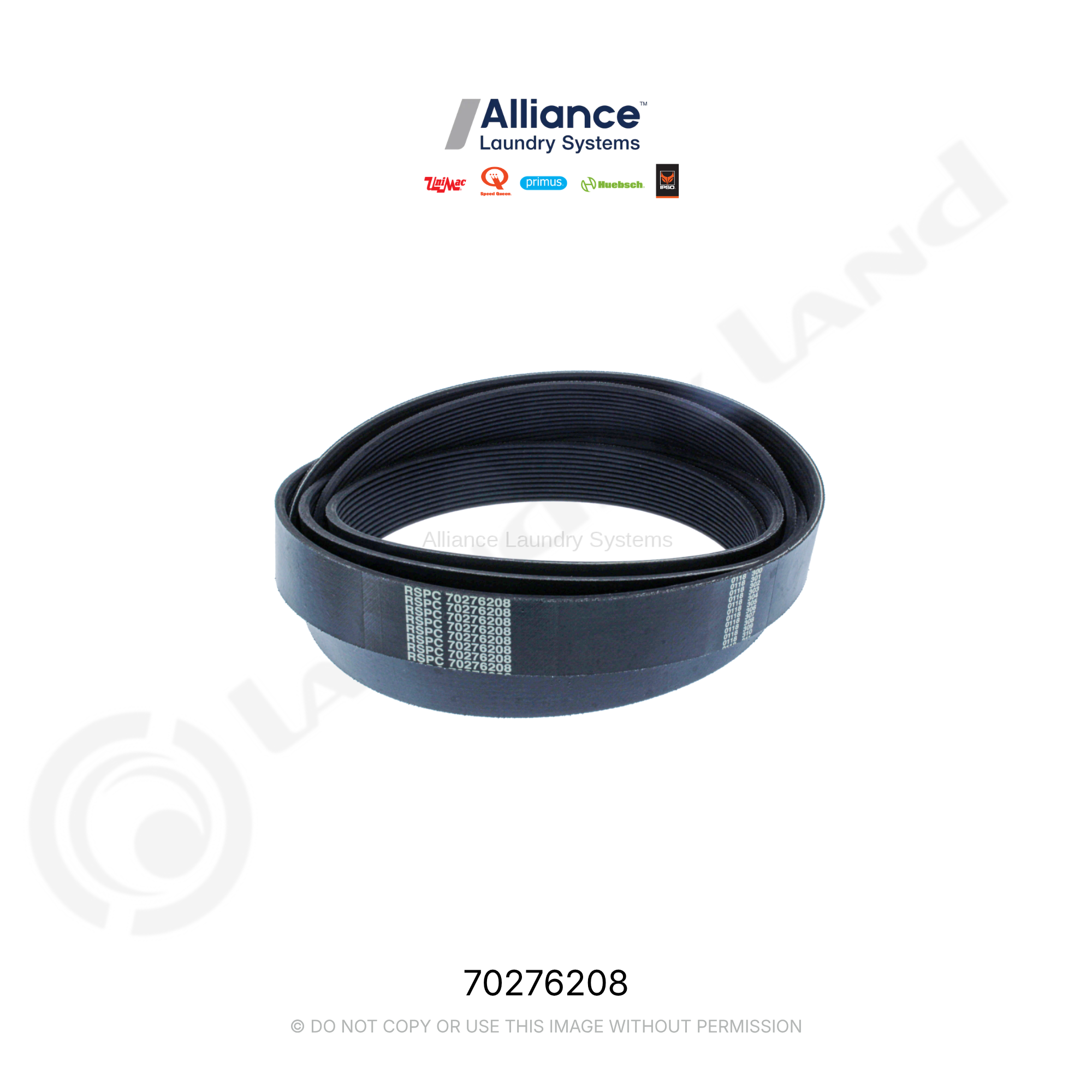 BELT,POLY-V J-SECTION 1052J12