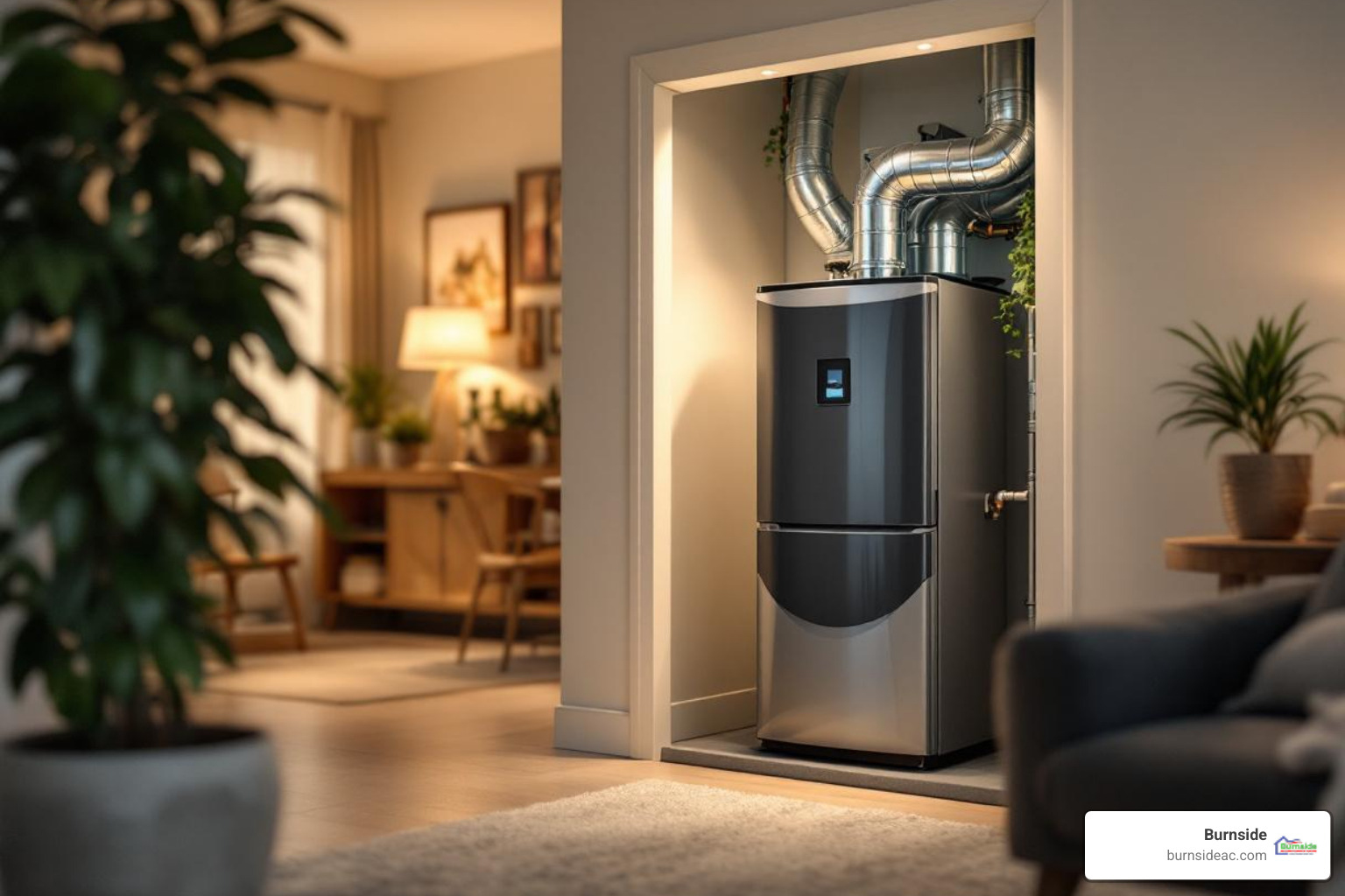 modern furnace in a comfortable home - furnace replacement best in melissa, tx