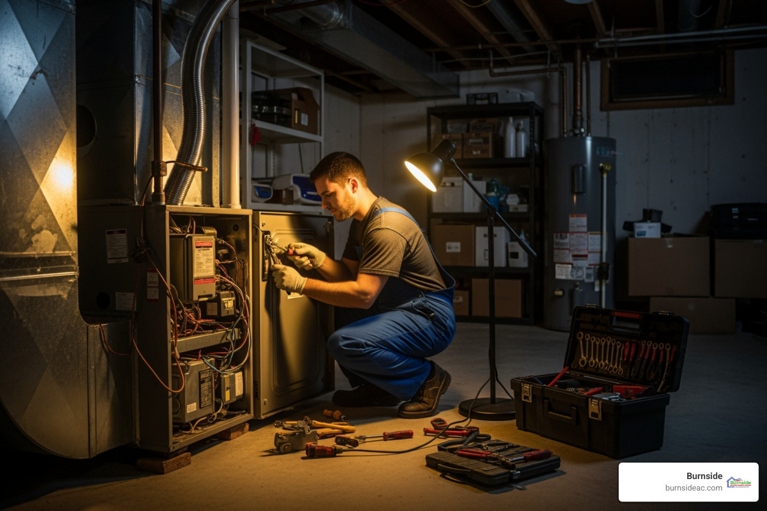 Infographic explaining the top 3 reasons furnaces fail in winter - furnace repair 24 hour in allen, tx