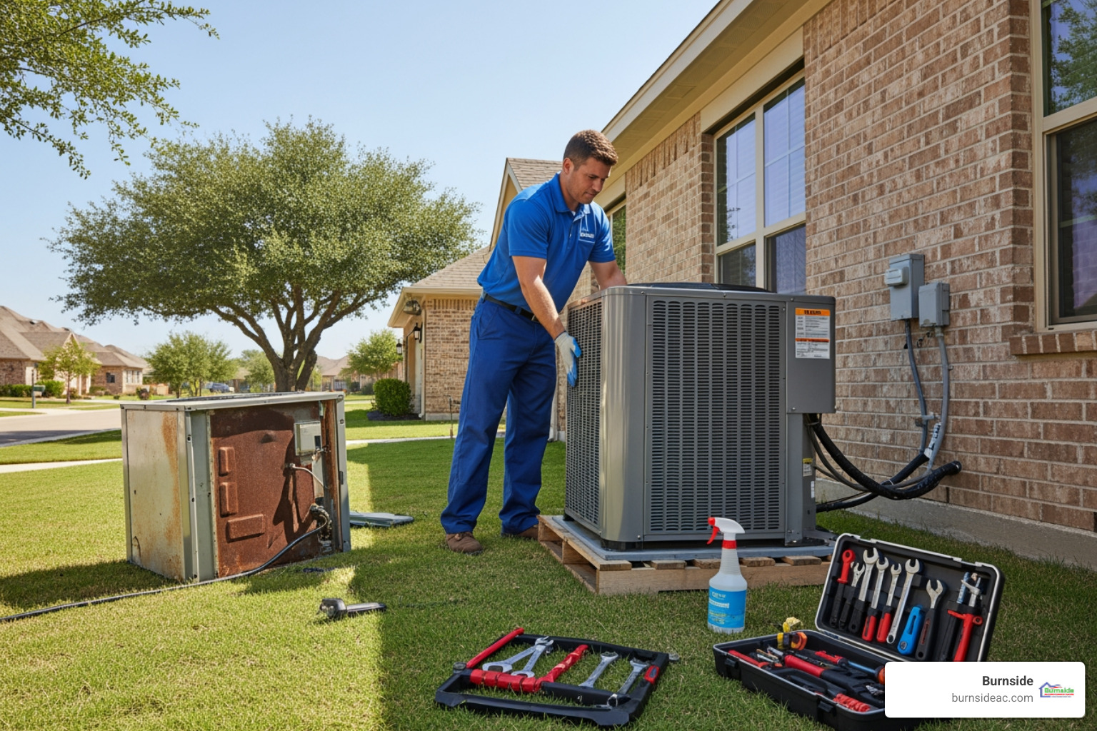 ac replacement in allen, tx