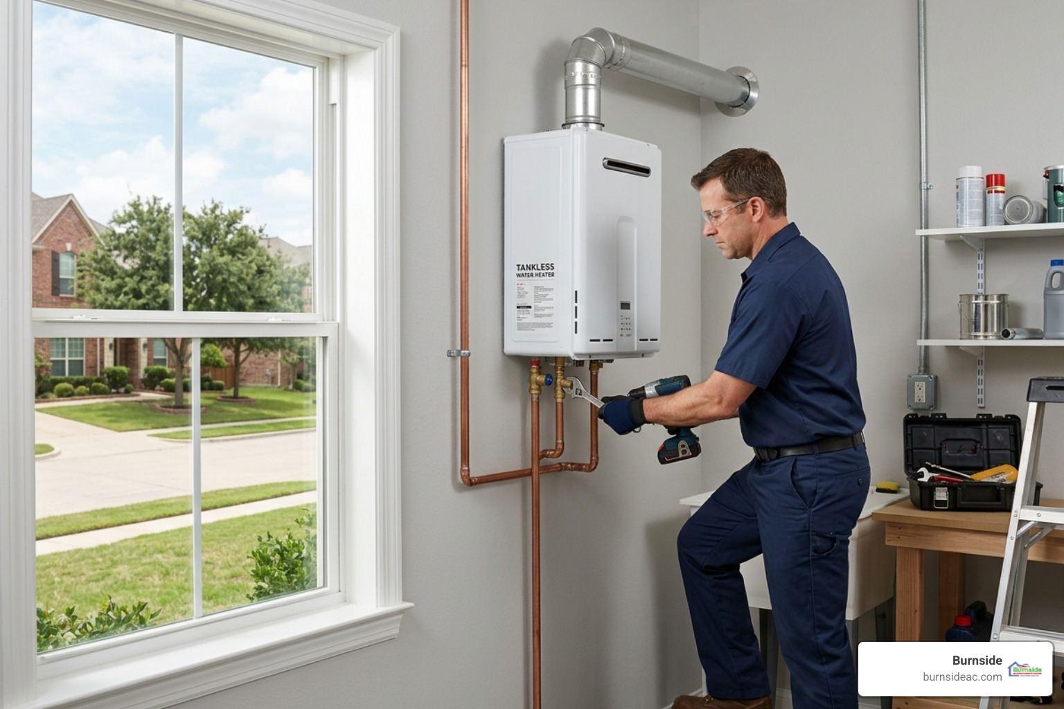 tankless water heater replacement in fairview tx