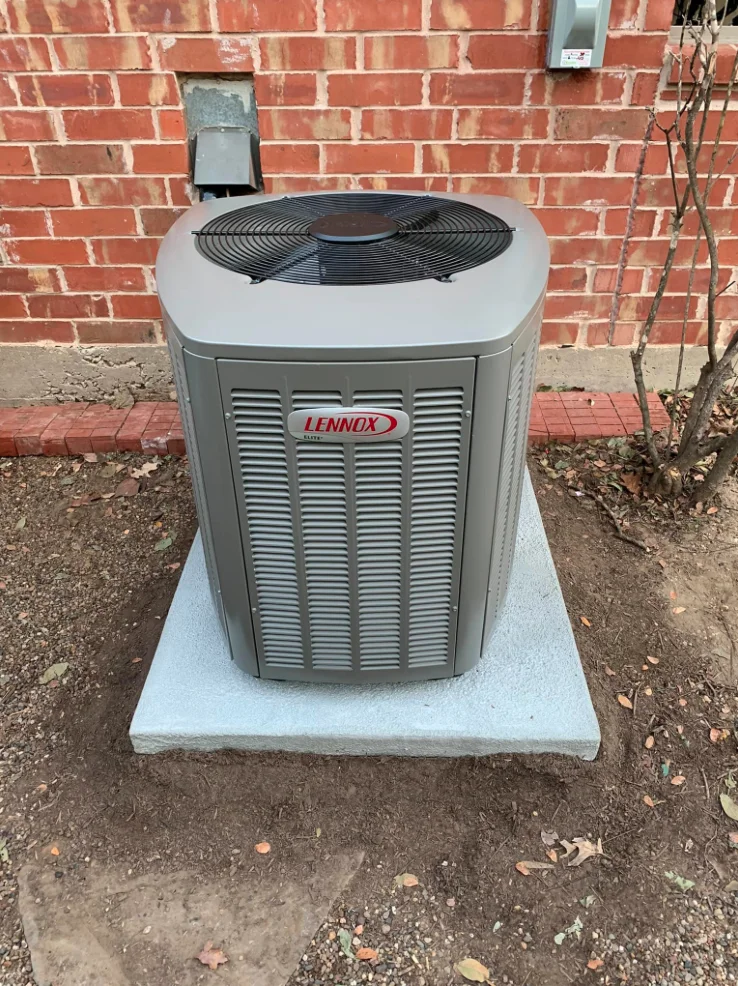 central air conditioner replacement McKinney Texas home summer heat