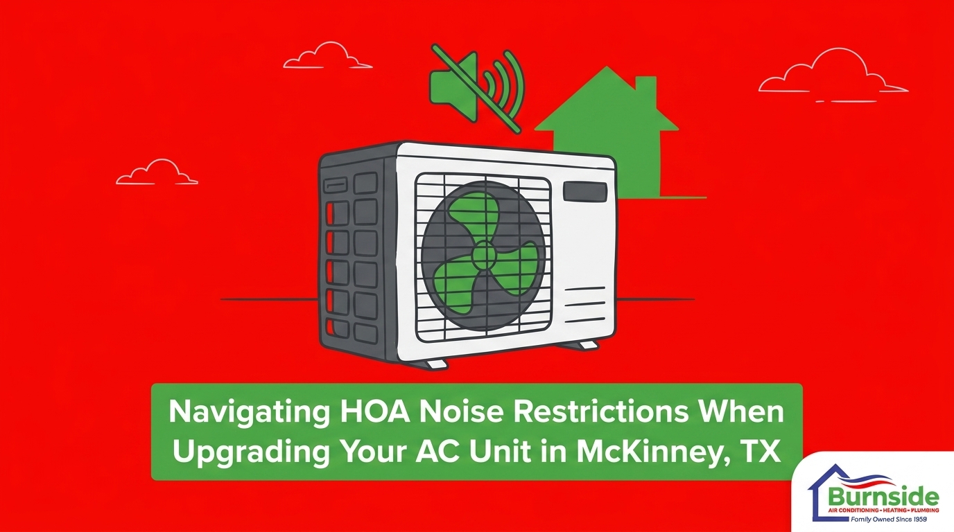 Navigating HOA Noise Restrictions When Upgrading Your AC Unit in McKinney