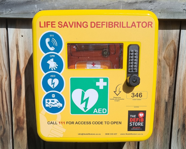 LIFE SAVING DEFIBRILLATOR