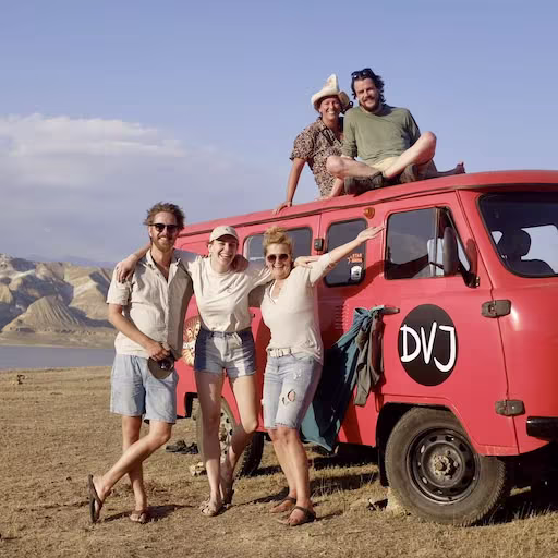 Team Pamela op hun 8 daagse roadtrip door Kyrgyzstan met De Verdwaalde Jongens