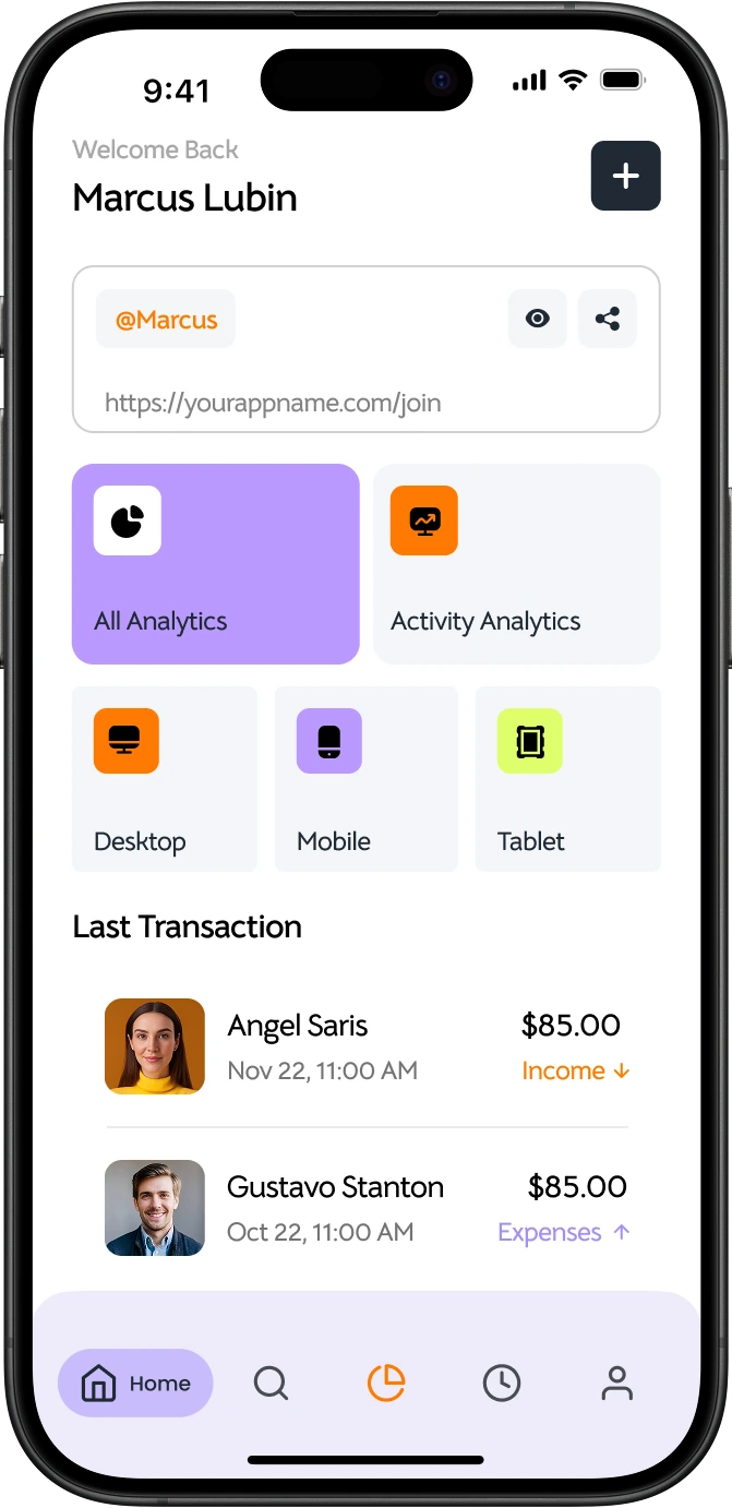 Mobile screen