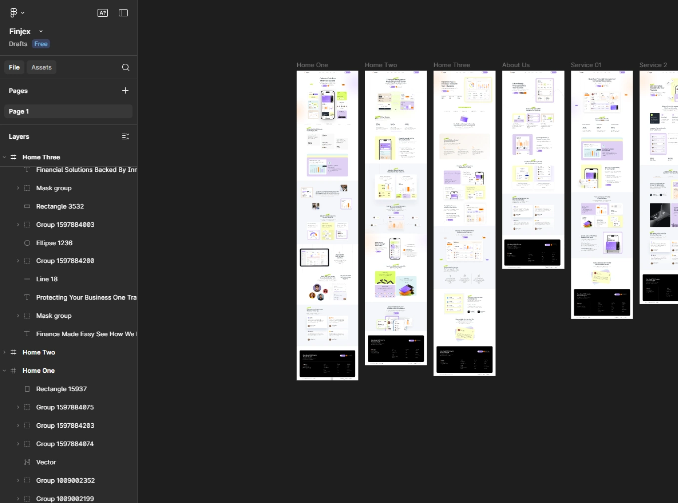 Landing Dashboard