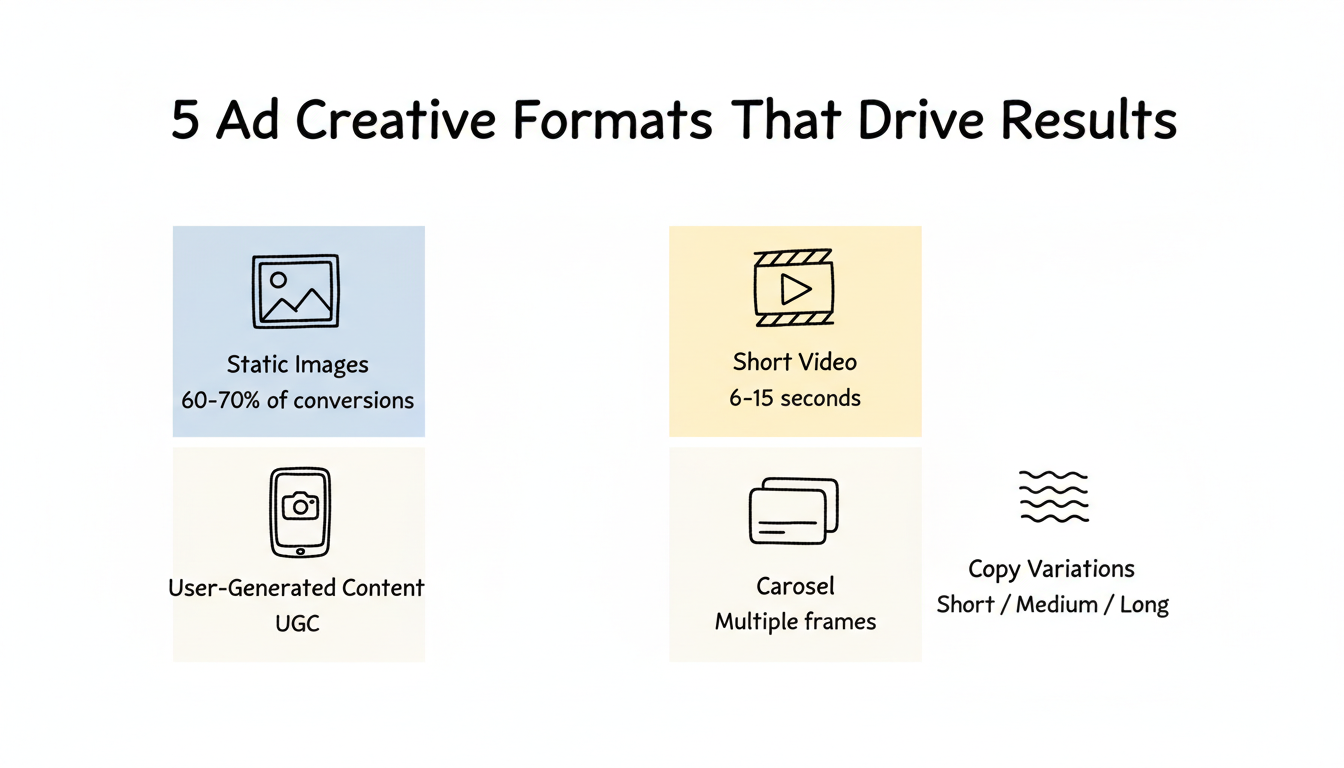 5 ad creative formats that drive Facebook ad results