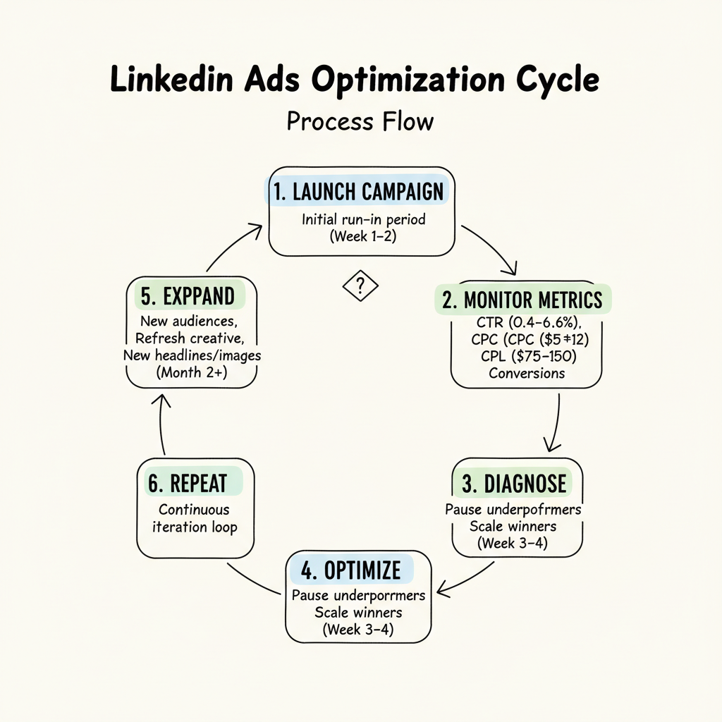 LinkedIn Ads Optimization Cycle