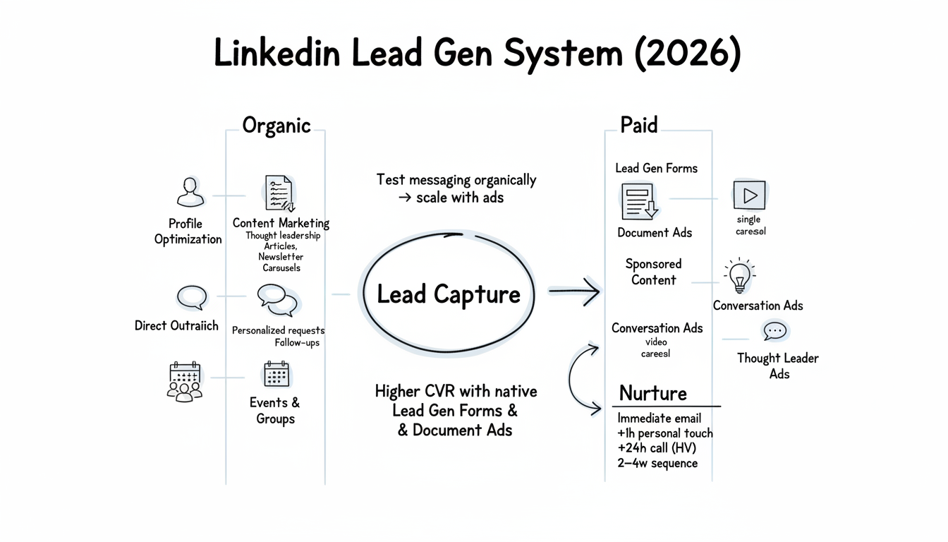 LinkedIn Lead Gen System framework
