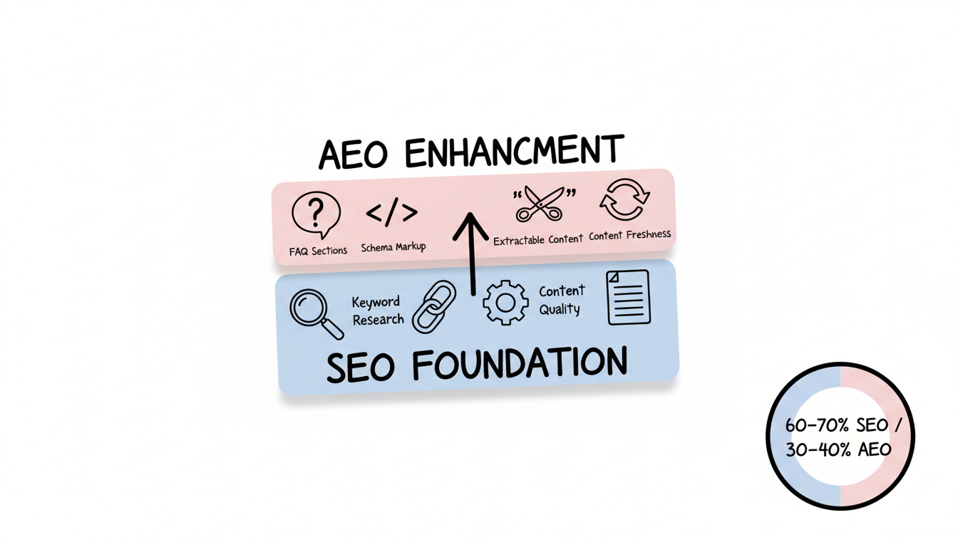 SEO and AEO Integration Framework