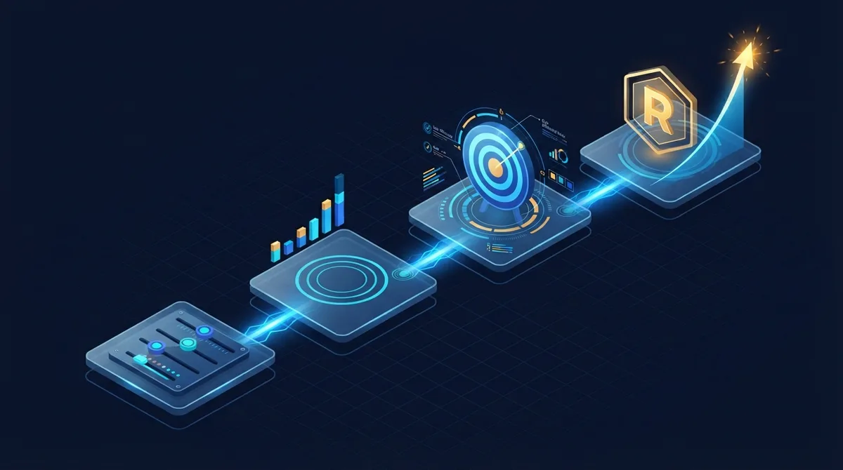 Bidding strategy scaling roadmap from Manual CPC to Maximize Conversions, Target CPA, and Target ROAS