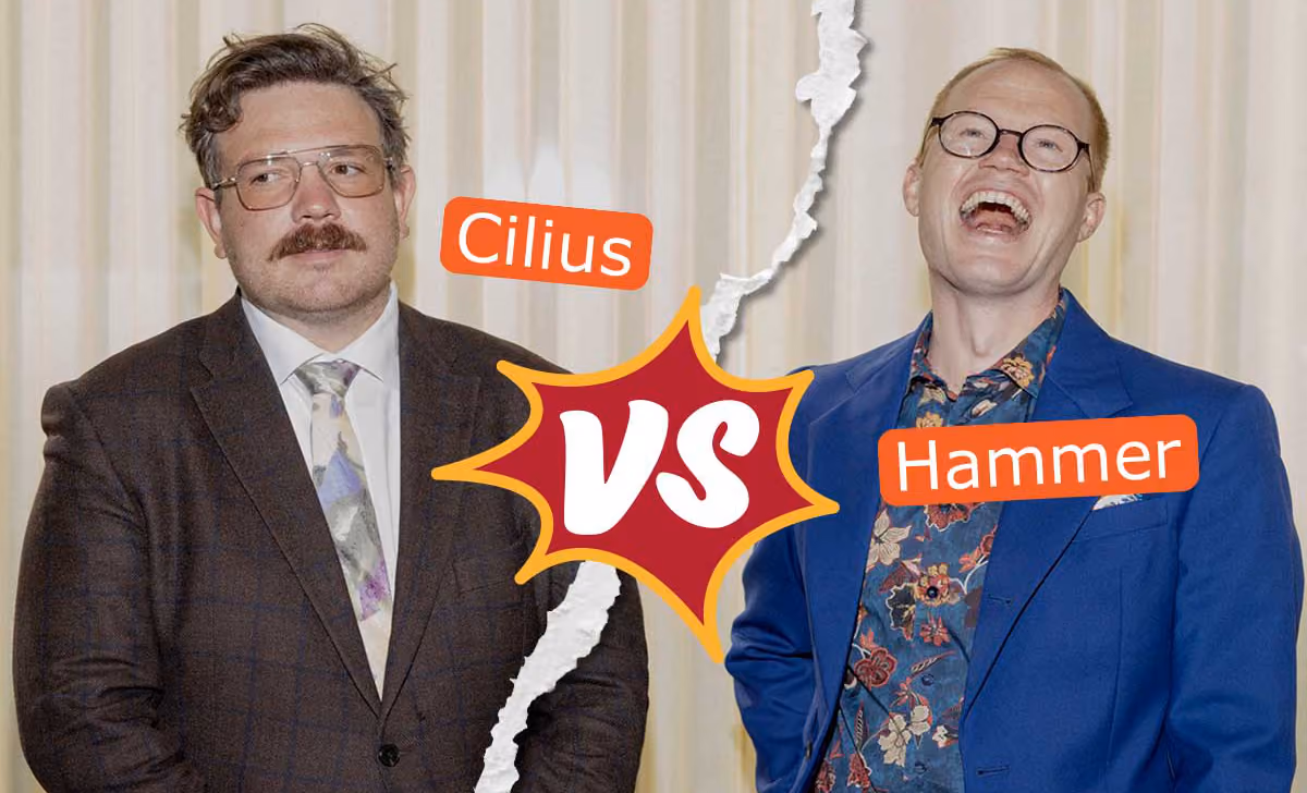 SMUK MUSIKDUELLEN MED HAMMER & CILIUS